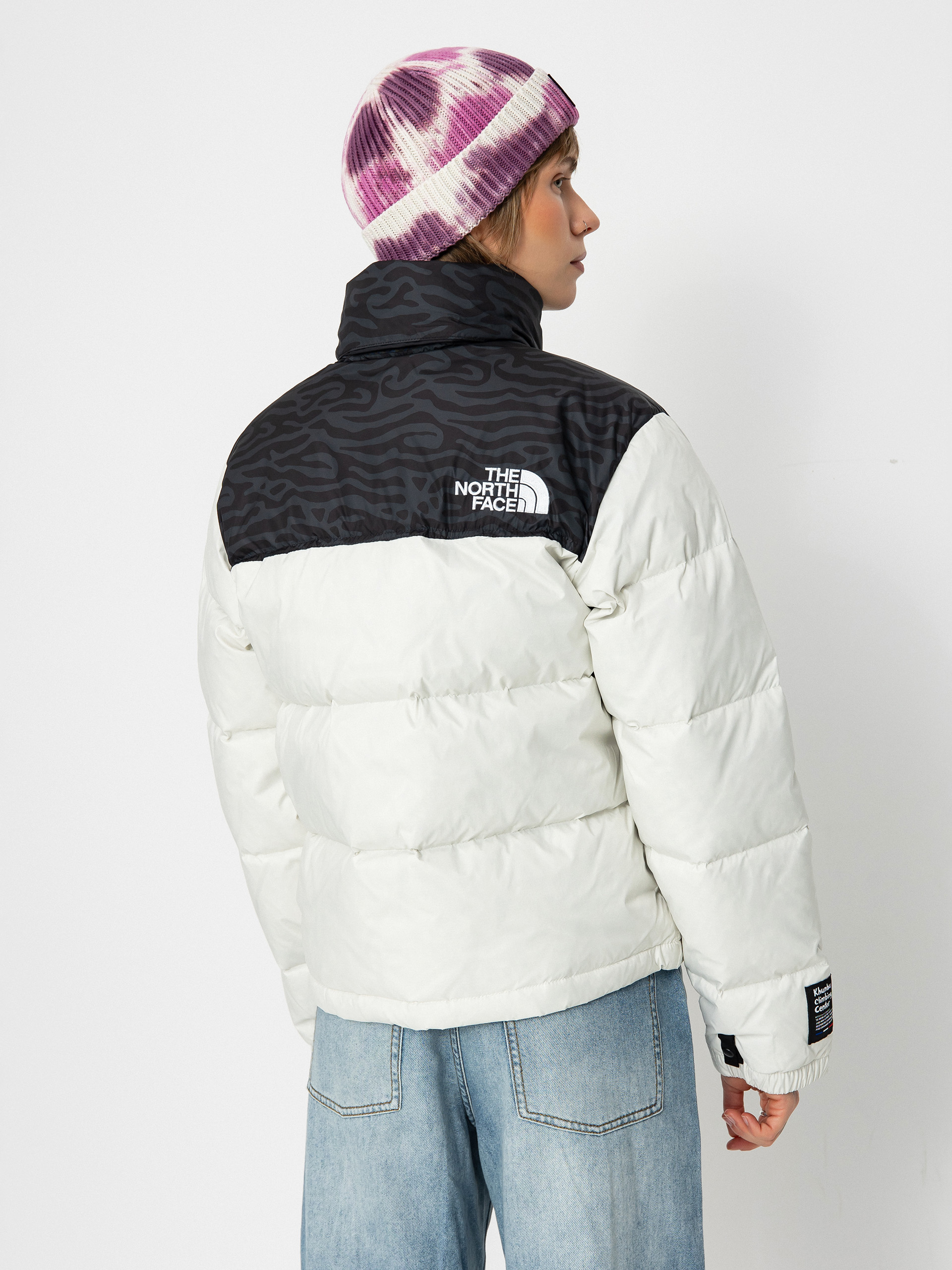 The North Face Jacket 1996 Retro Nuptse Wmn (white dune/tnf black tn)