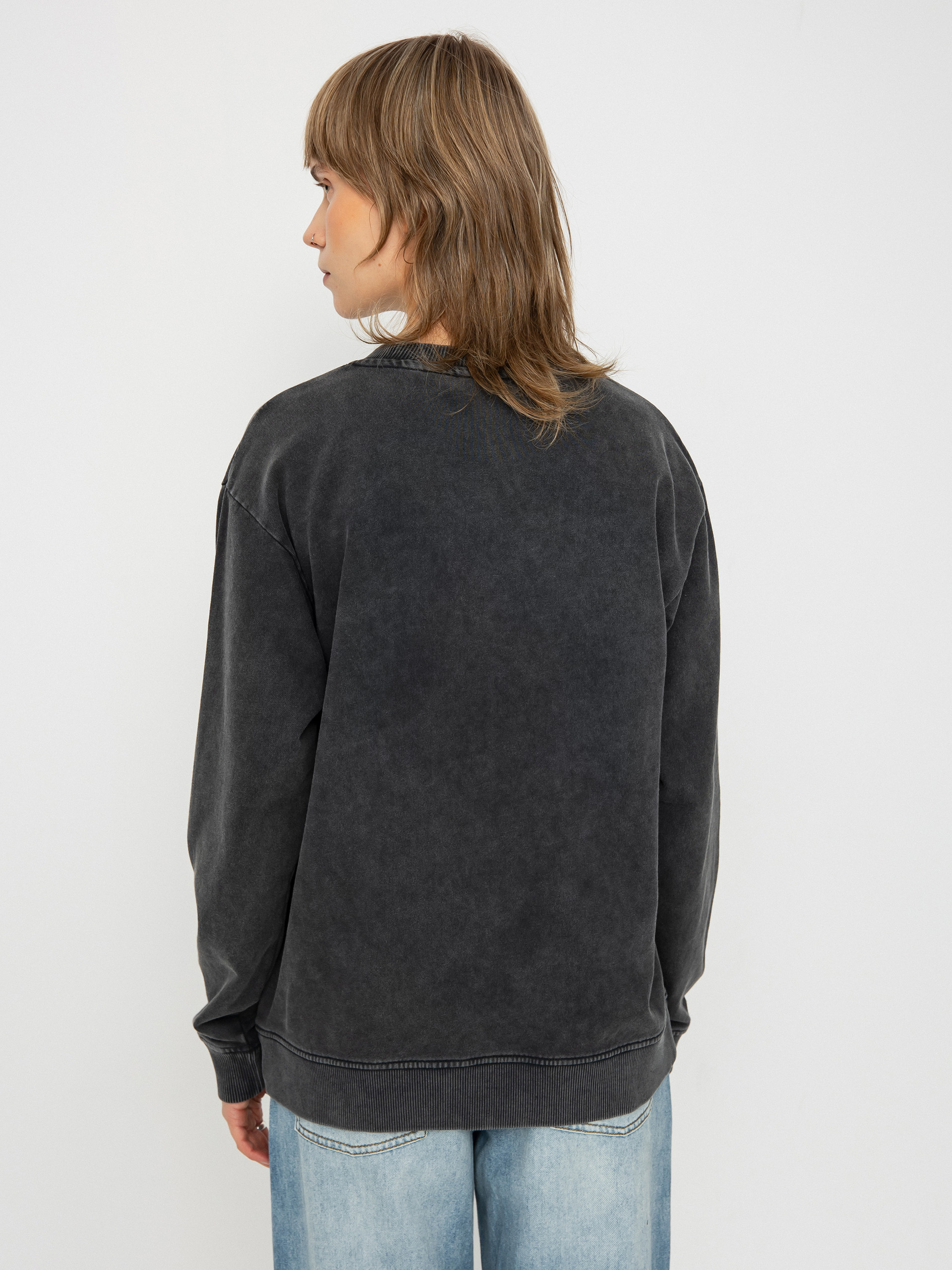 Vans Damask Bff Crew Wmn Sweatshirt (black)