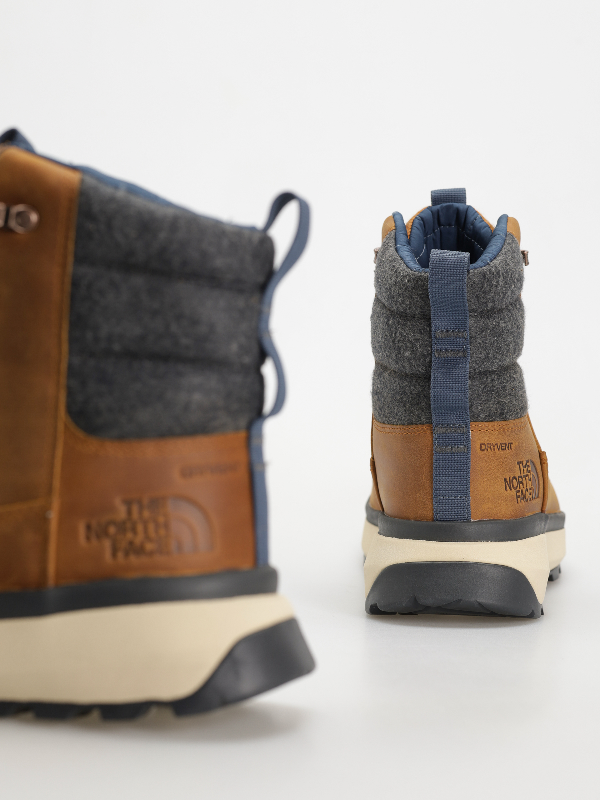 The North Face Bergen Leather Wp Schuhe (timber tan/tnf red)