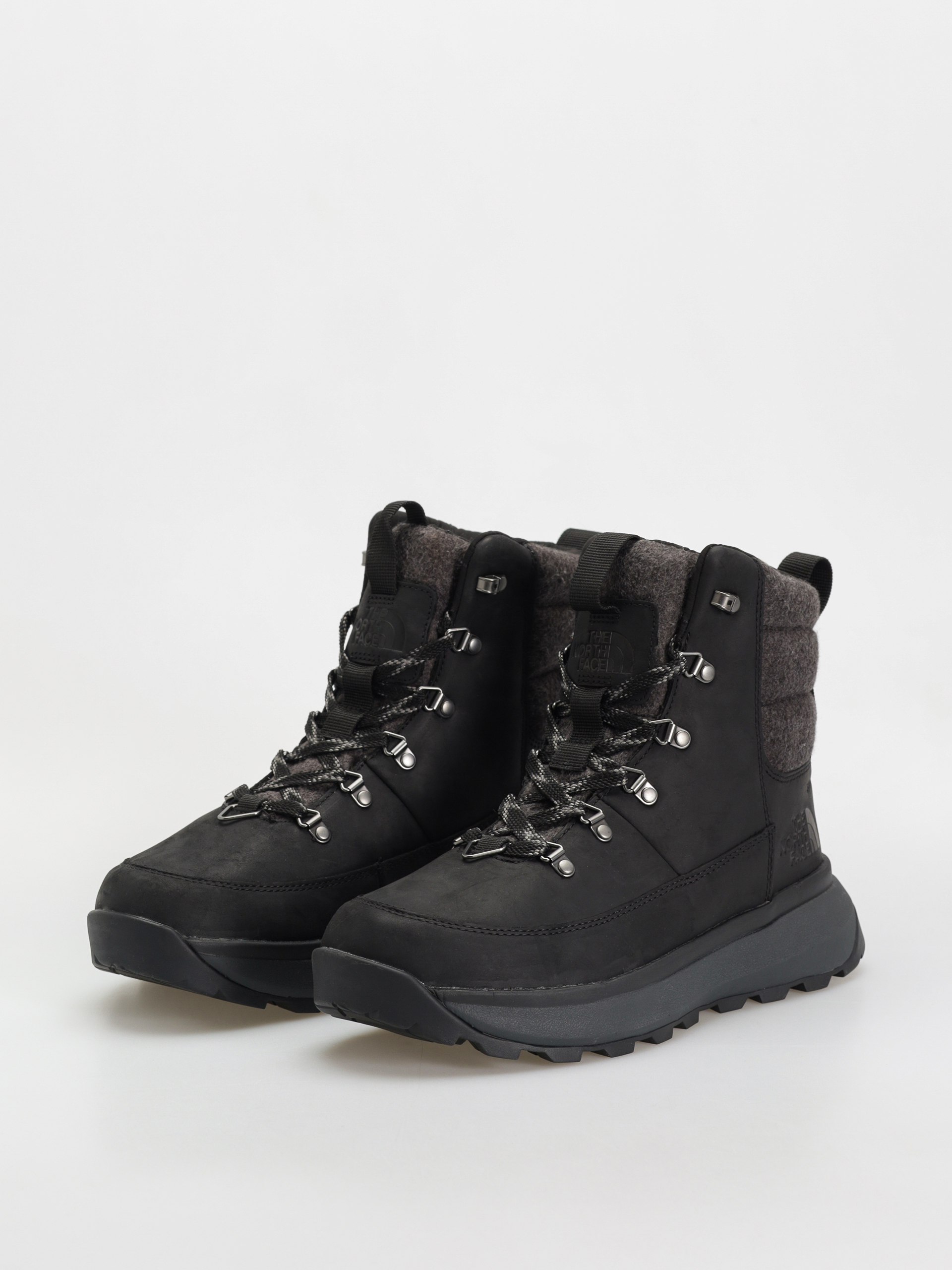 The North Face Bergen Leather Wp Schuhe (tnf black/tnf black)