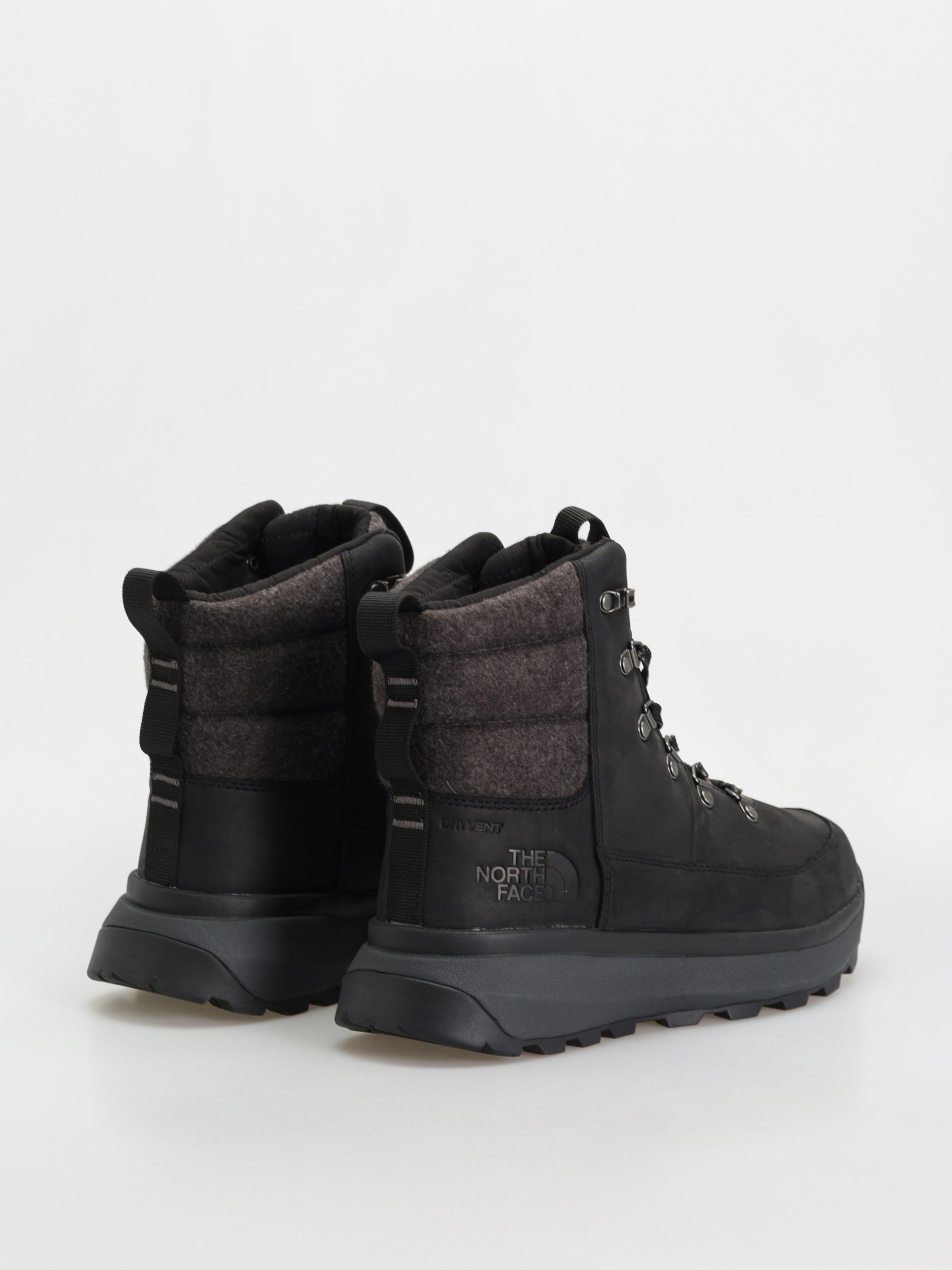 The North Face Bergen Leather Wp Shoes (tnf black/tnf black)
