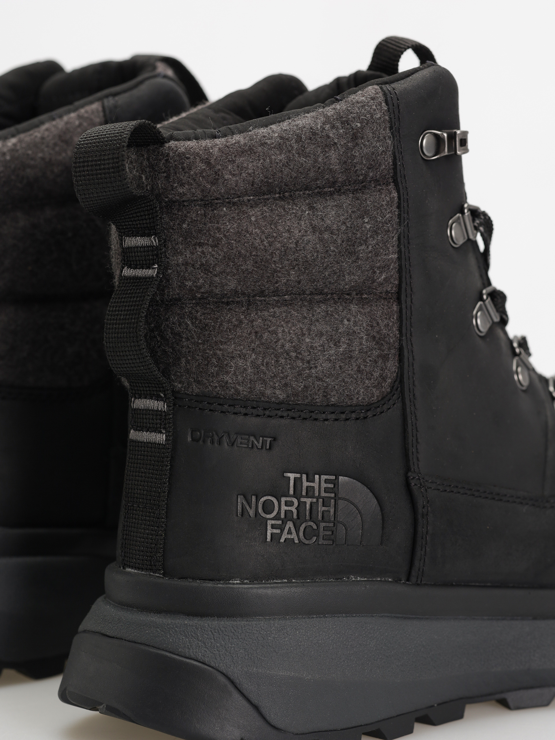 The North Face Bergen Leather Wp Shoes (tnf black/tnf black)