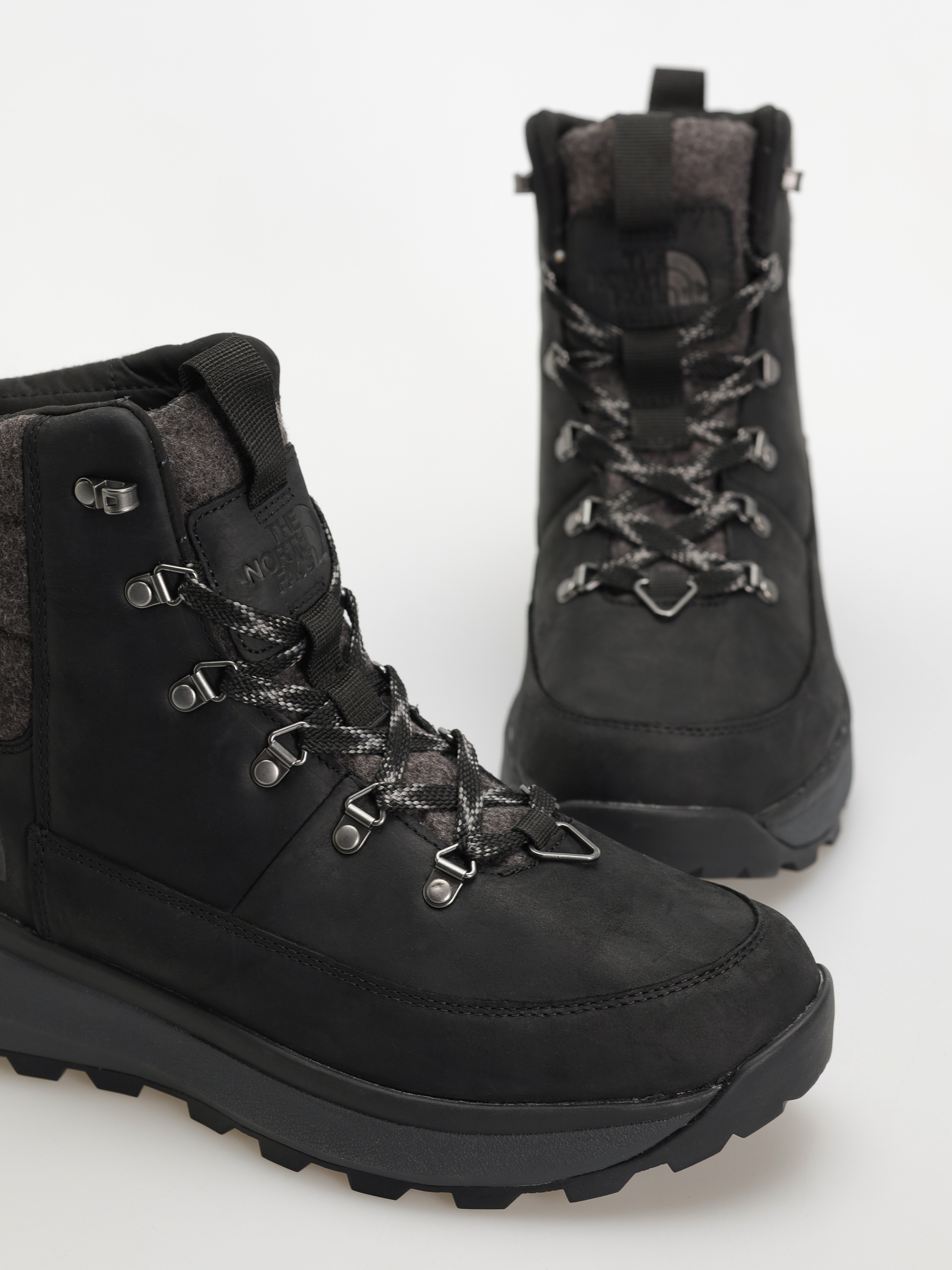 The North Face Bergen Leather Wp Schuhe (tnf black/tnf black)