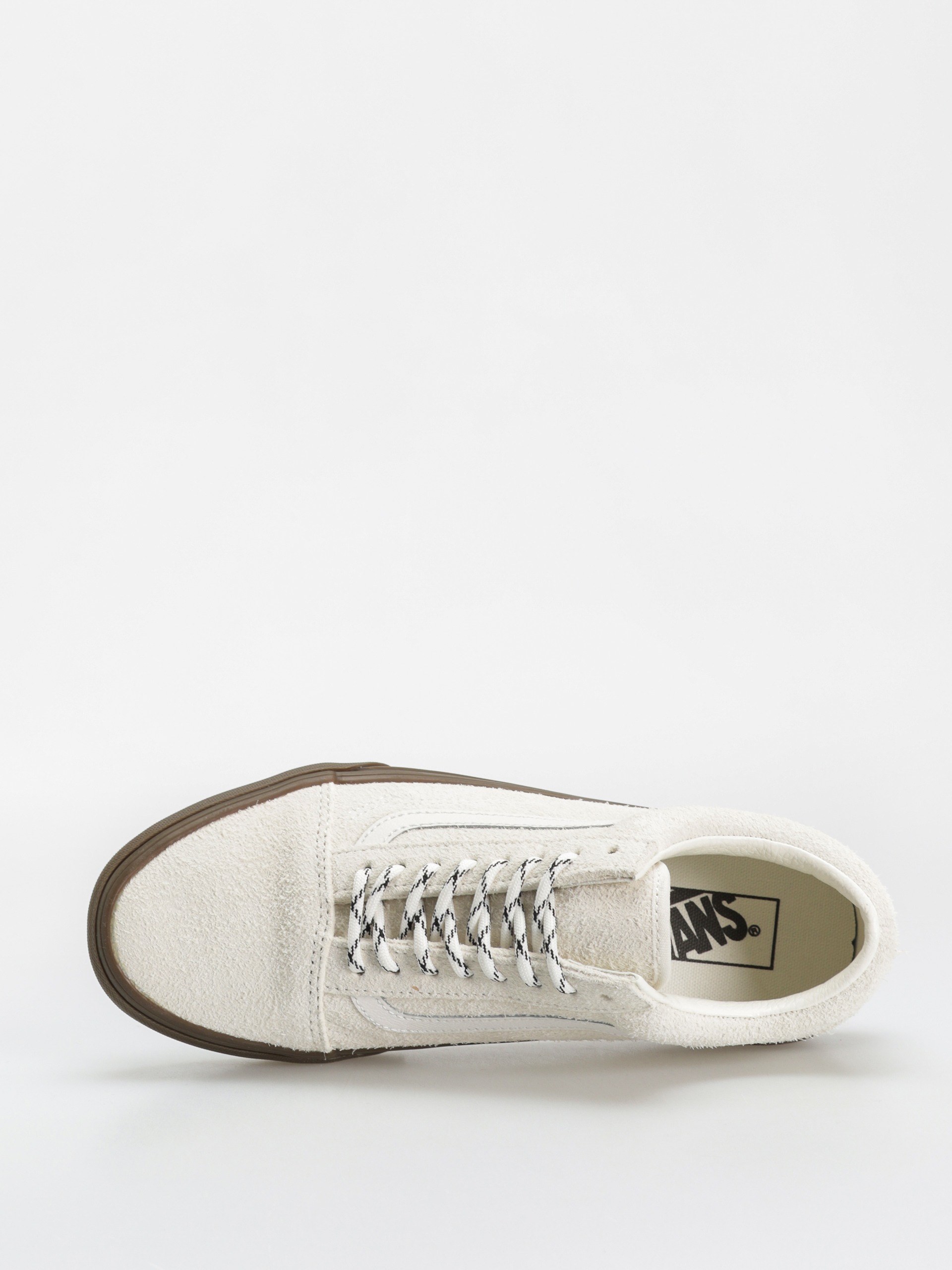 Vans Old Skool Shoes (hairy suede marshmallow)