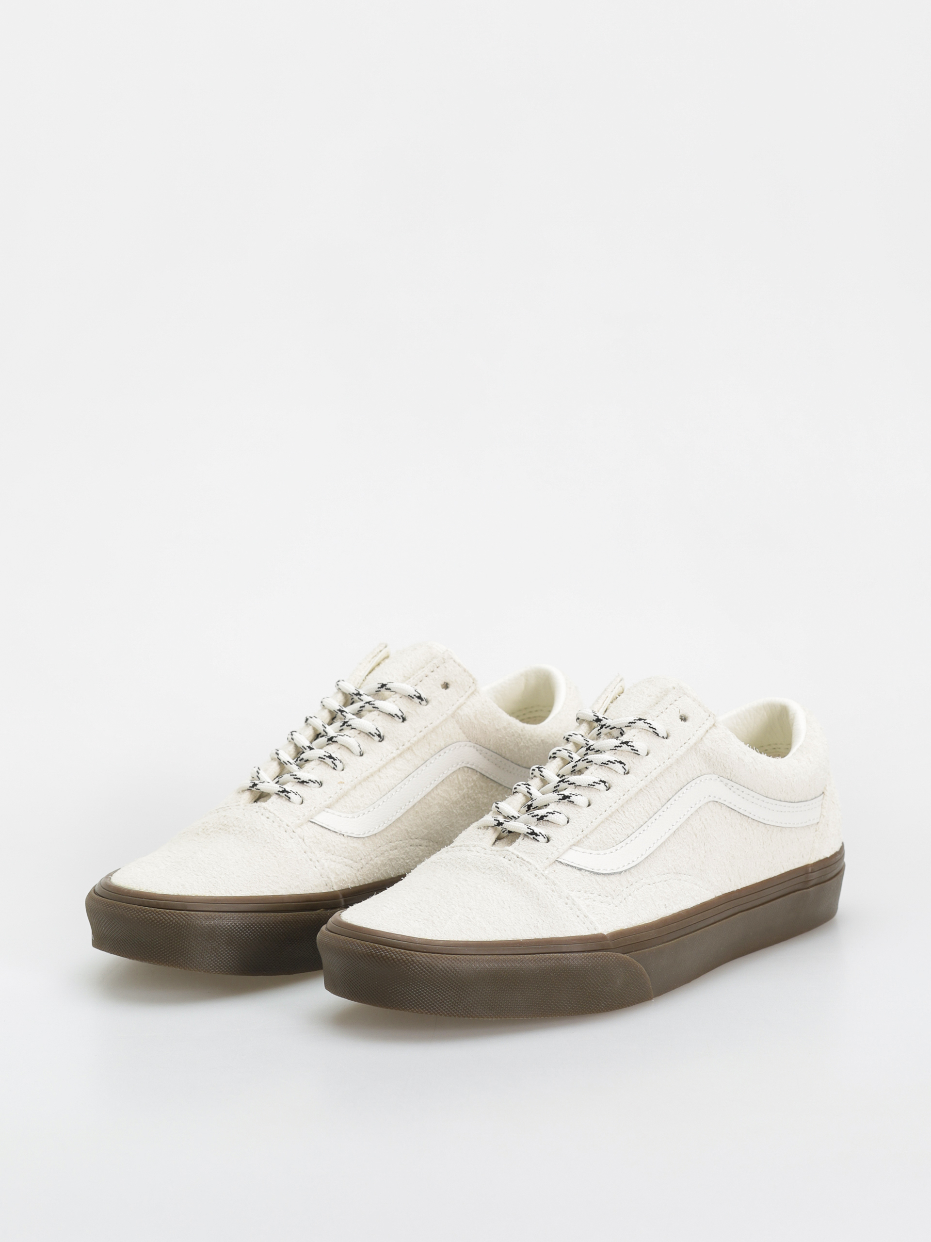 Vans Old Skool Shoes (hairy suede marshmallow)