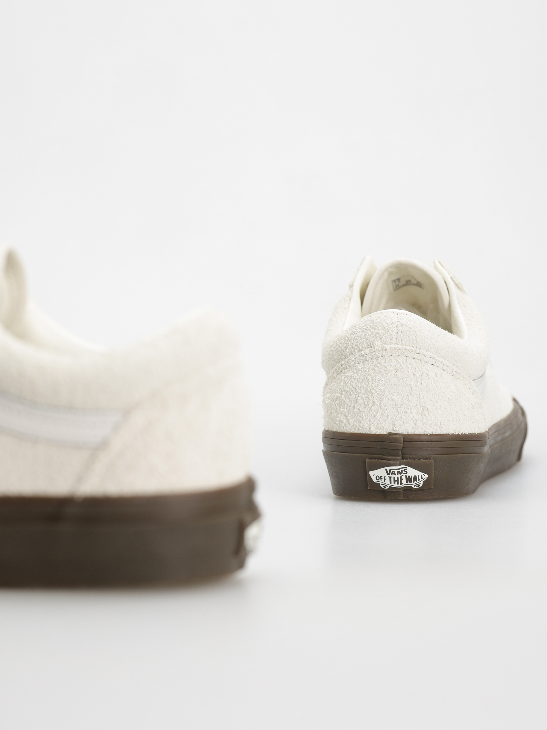 Vans Old Skool Shoes (hairy suede marshmallow)