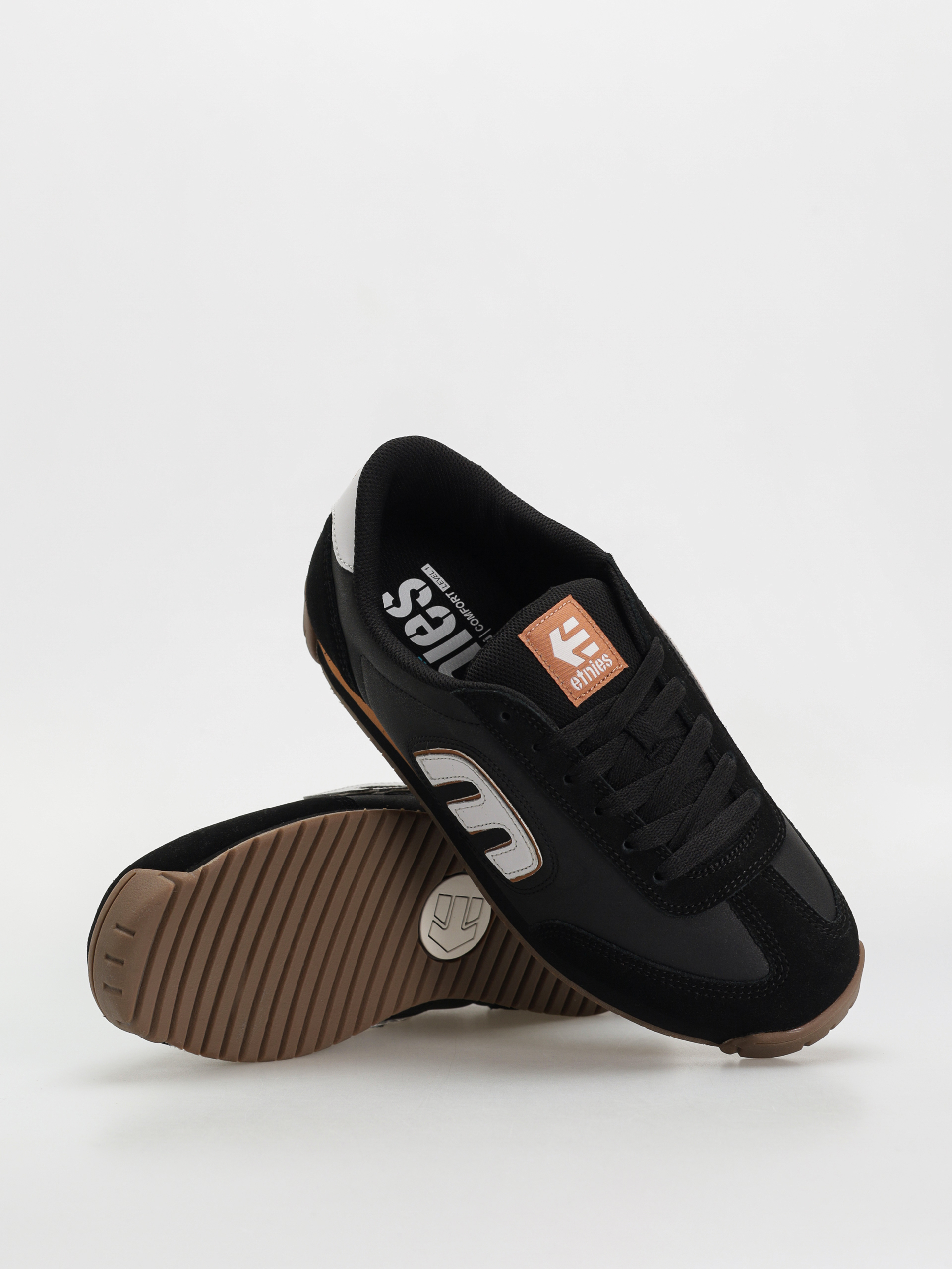Etnies Lo Cut II Ls Shoes (black/tan)