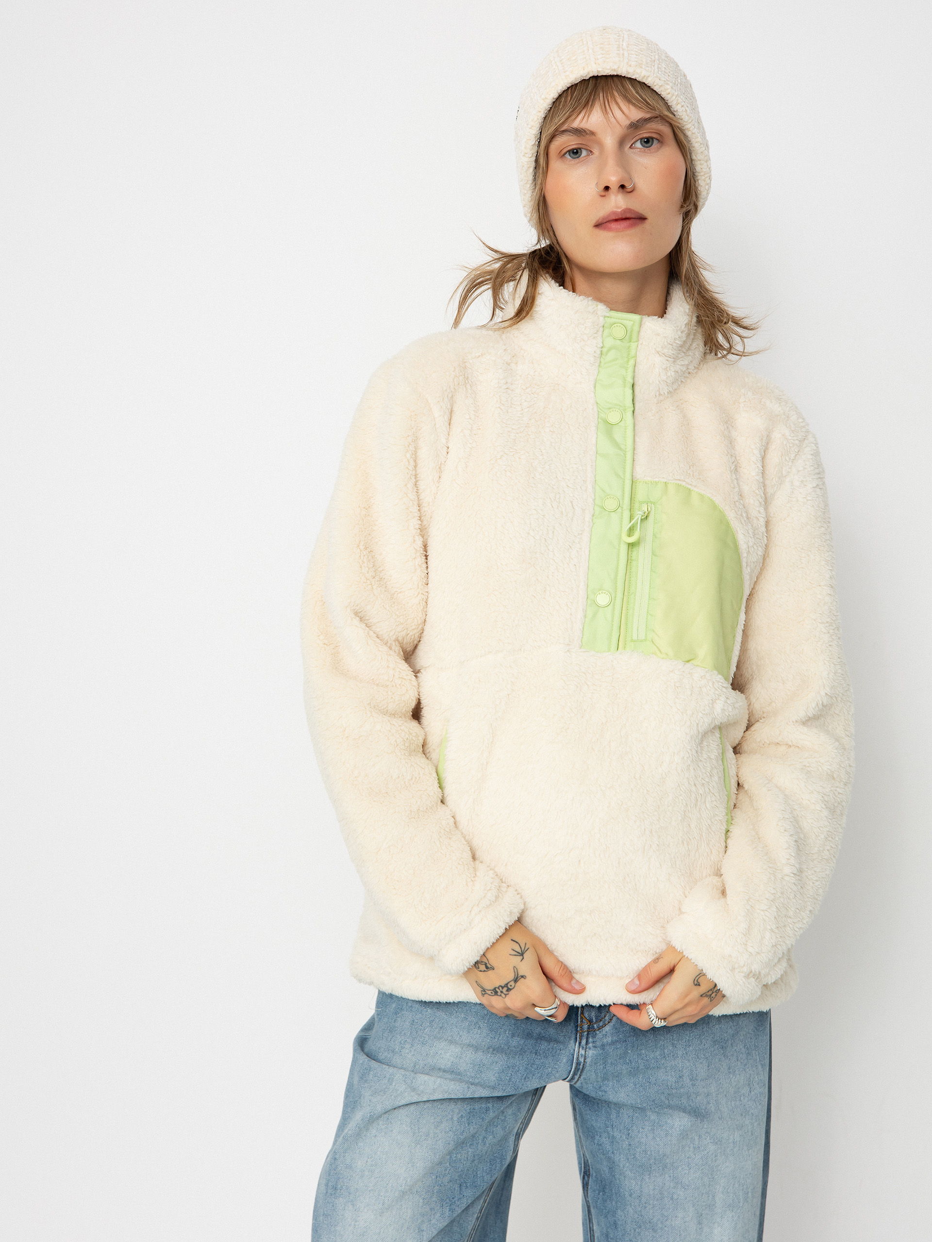 Roxy Alabama Wmn Fleece  (buttercream)