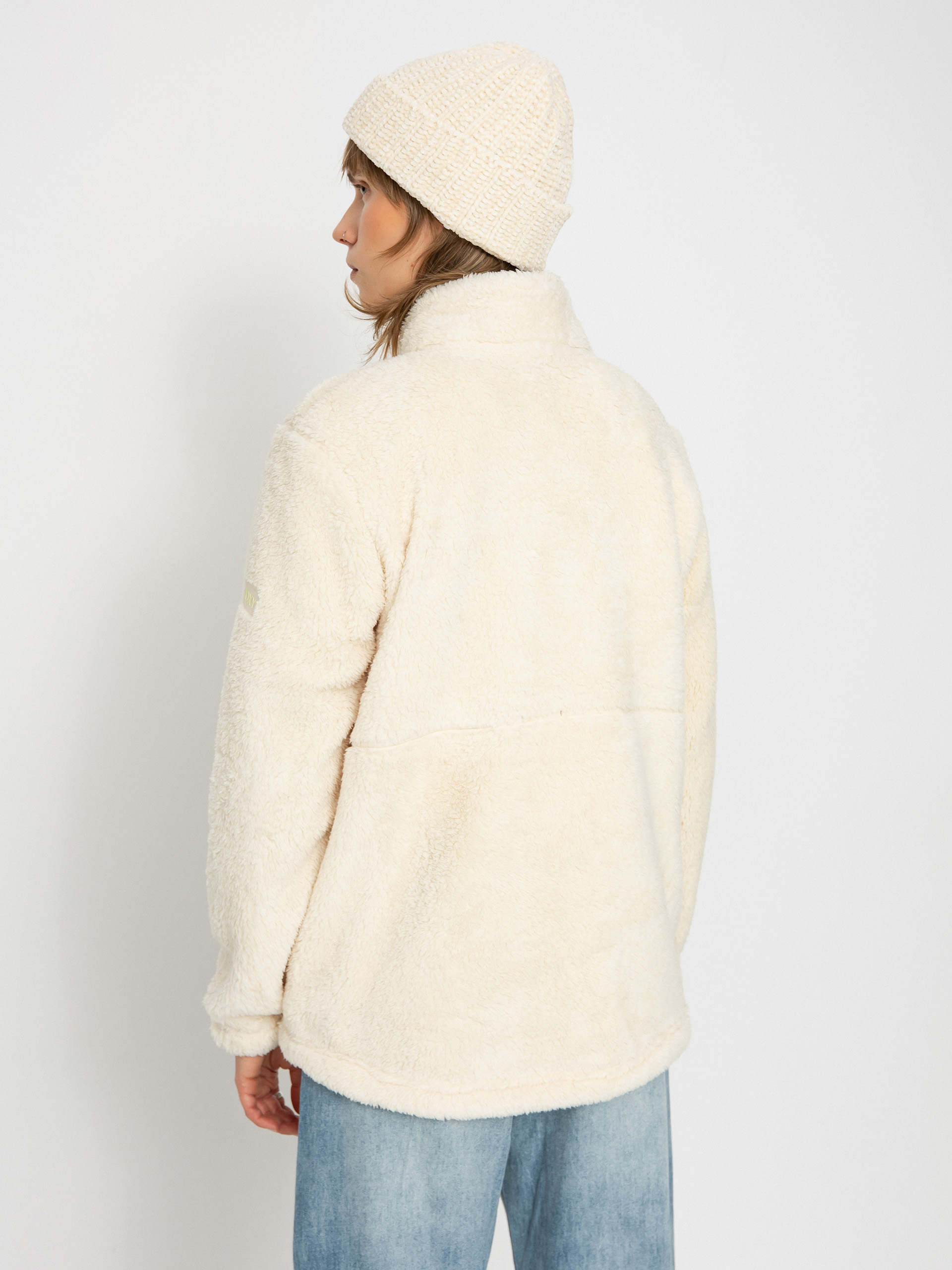Damen Roxy Alabama Fleece Jacke (buttercream)
