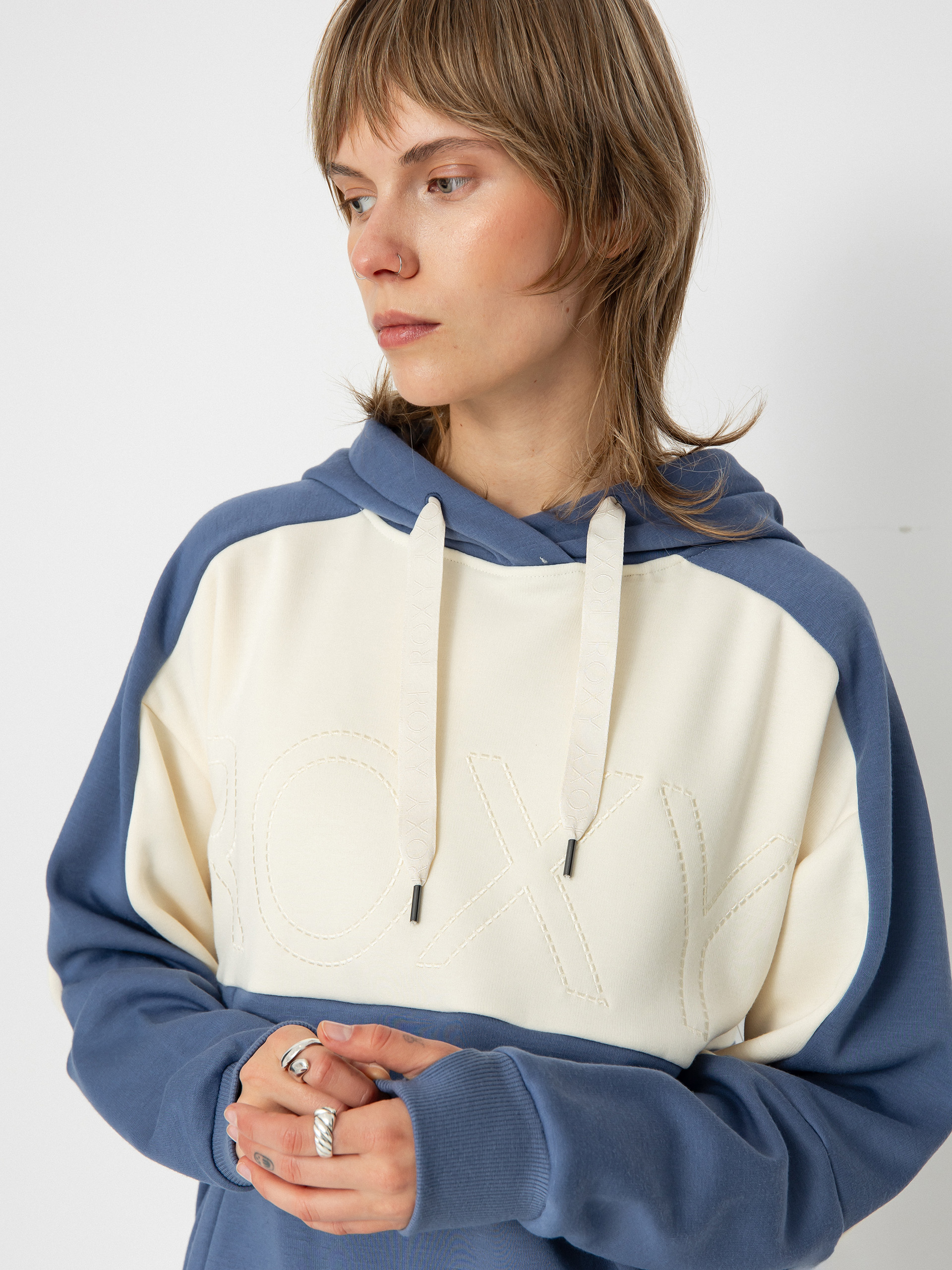 Damen Roxy Aktives Sweatshirt Liberty HD (wild wind)