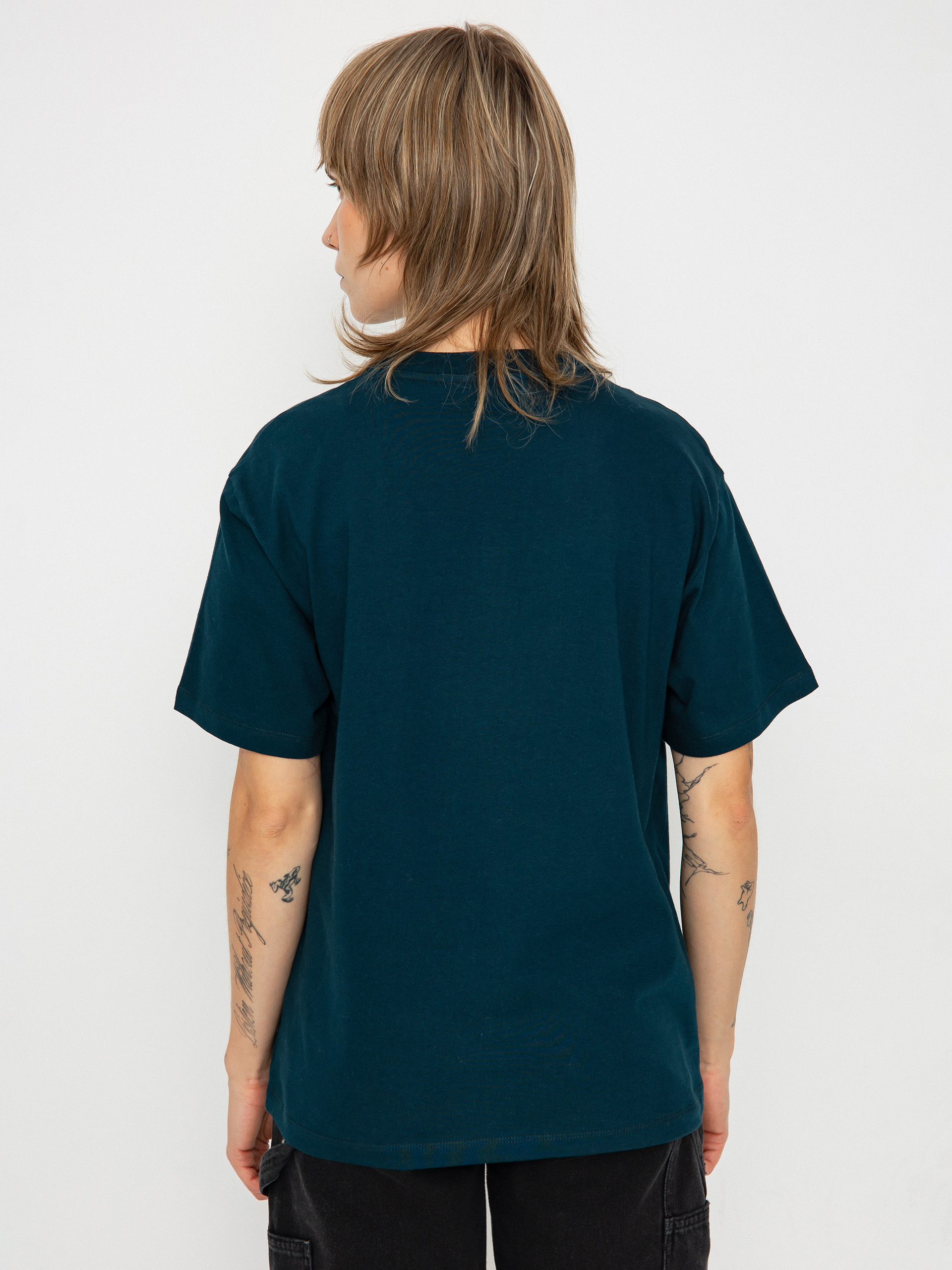 Carhartt WIP Chase Wmn T-Shirt (duck blue/gold)