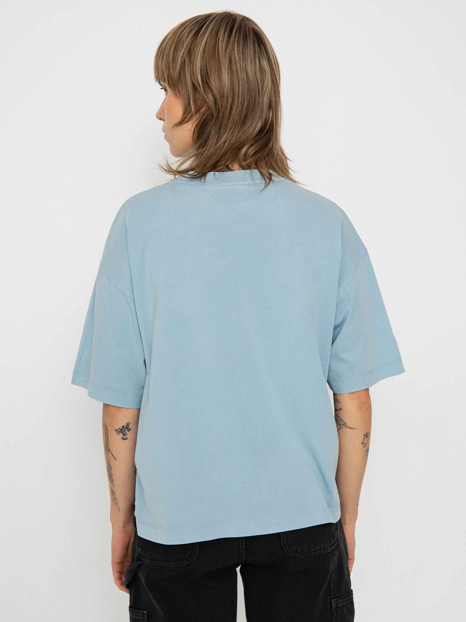 Carhartt WIP Nelson Wmn T-Shirt - blue (dusty ice)