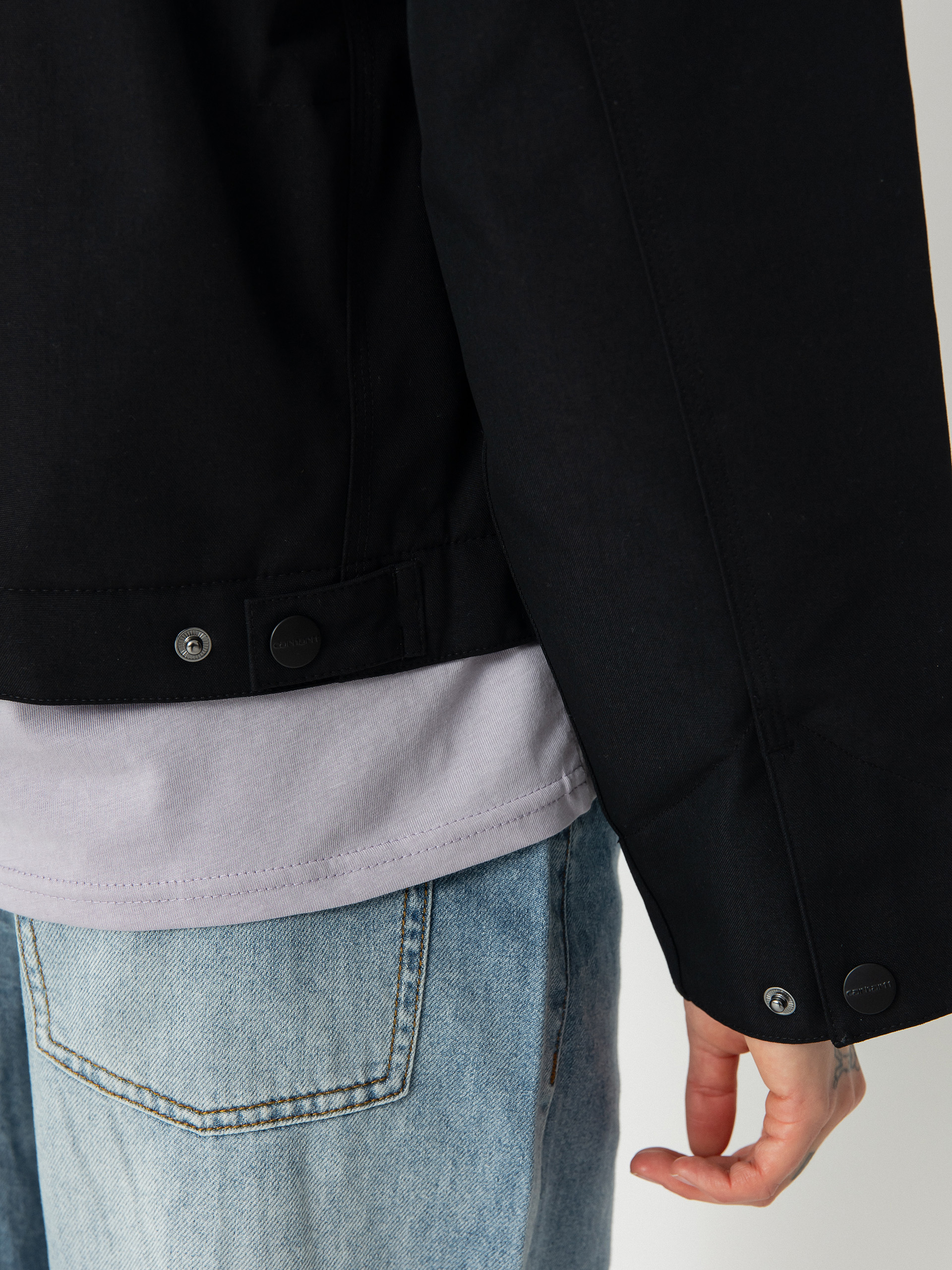 Carhartt WIP Jacket Newkirk Wmn (black/camo leo/tamarind)