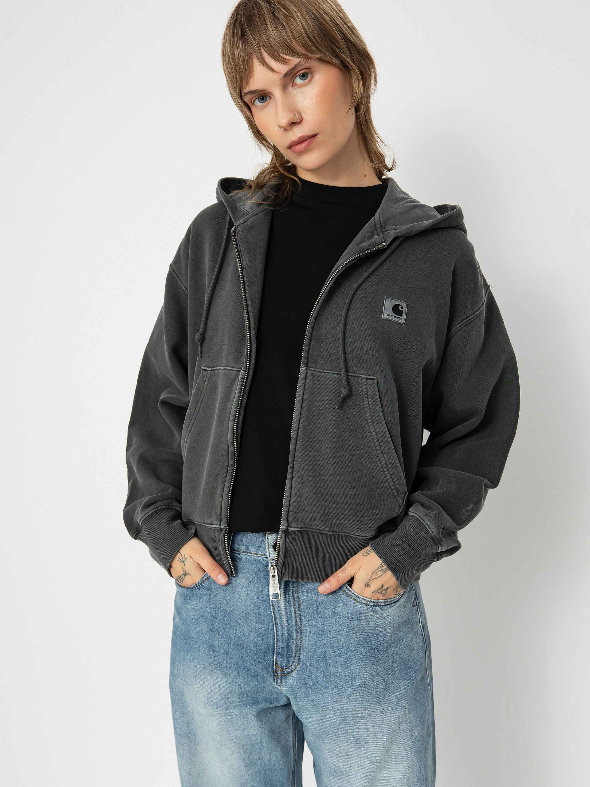 Carhartt Wip Carhartt Zip Up Sweatshirt Carhartt WIP Hoodie Nelson