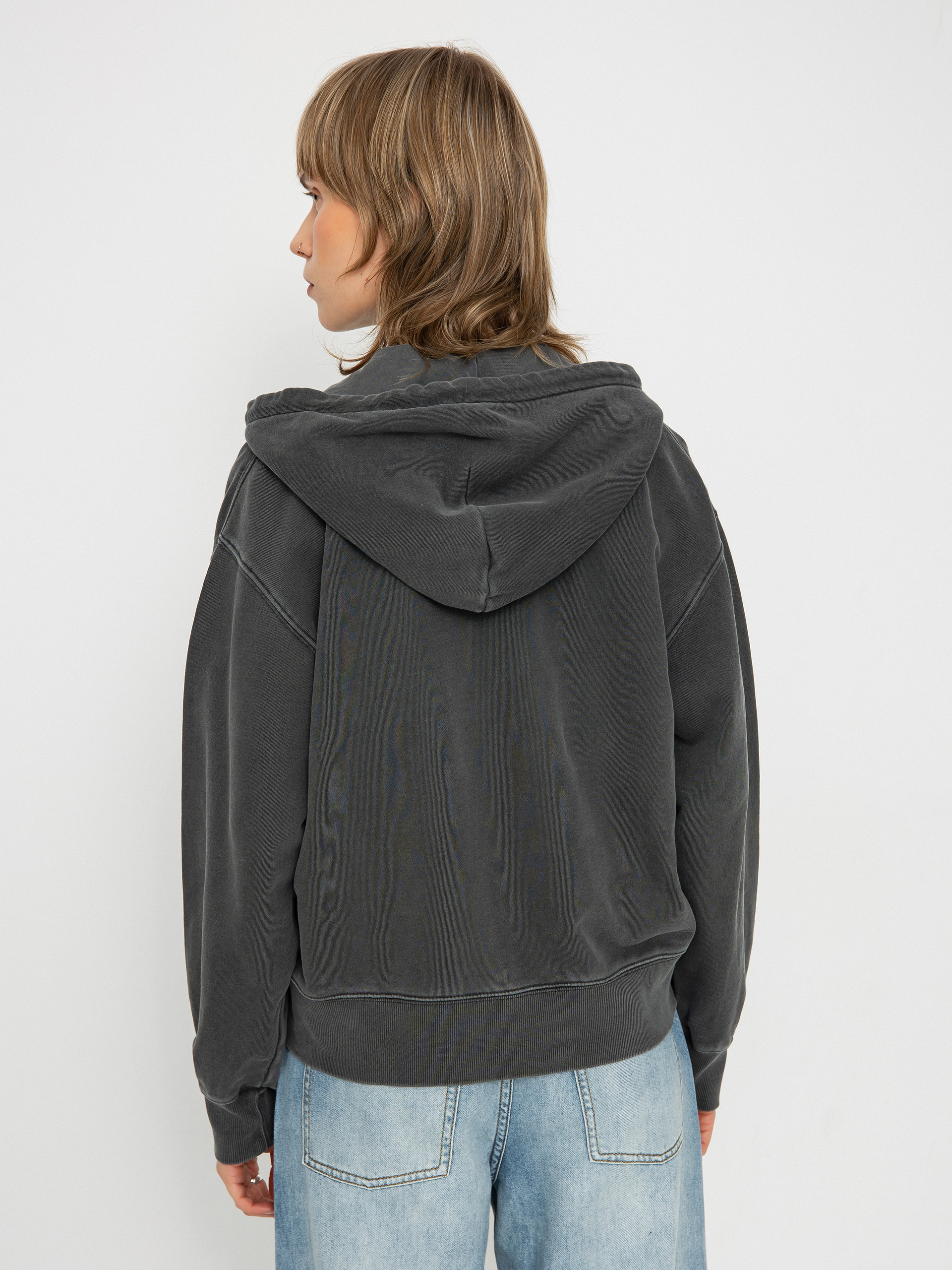 Carhartt WIP Hoodie Nelson ZHD Wmn - Schwarz, Grau (graphite)