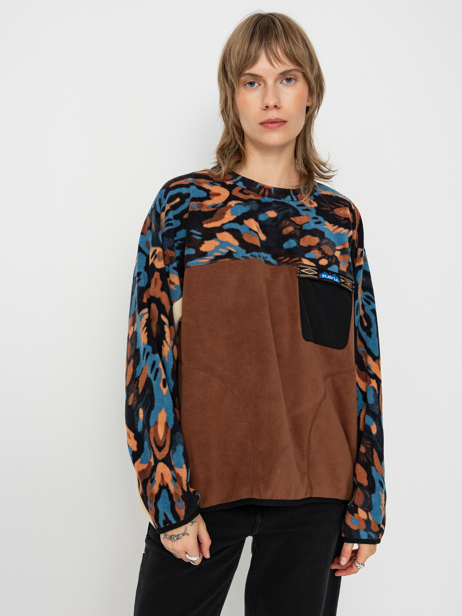 Herren Kavu Kelowna Fleece jacke (mingle mode)