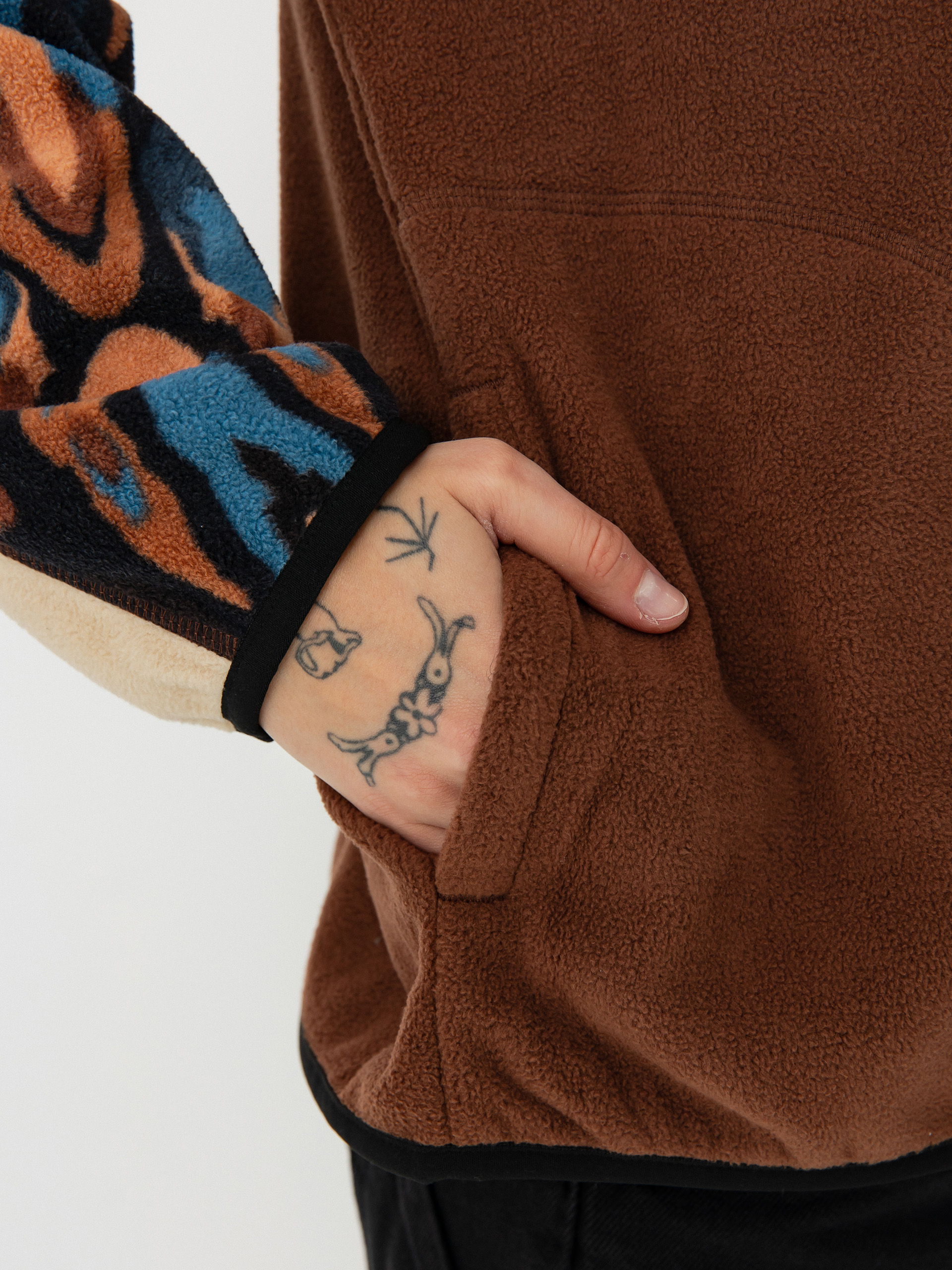 Herren Kavu Fleece Jacke Kelowna (mingle mode)