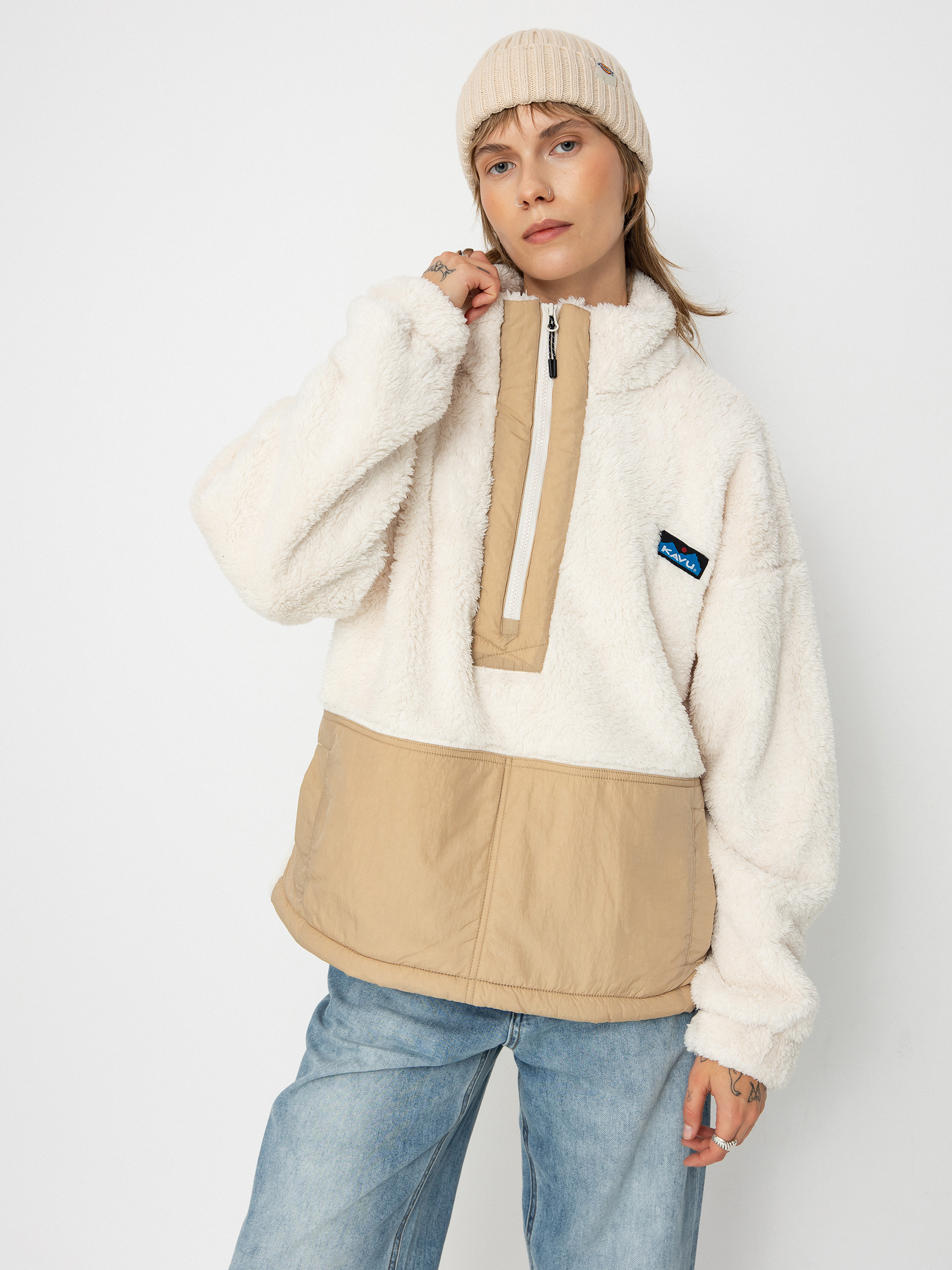 Kavu Fleece Jacke Rockhaven (chalk)