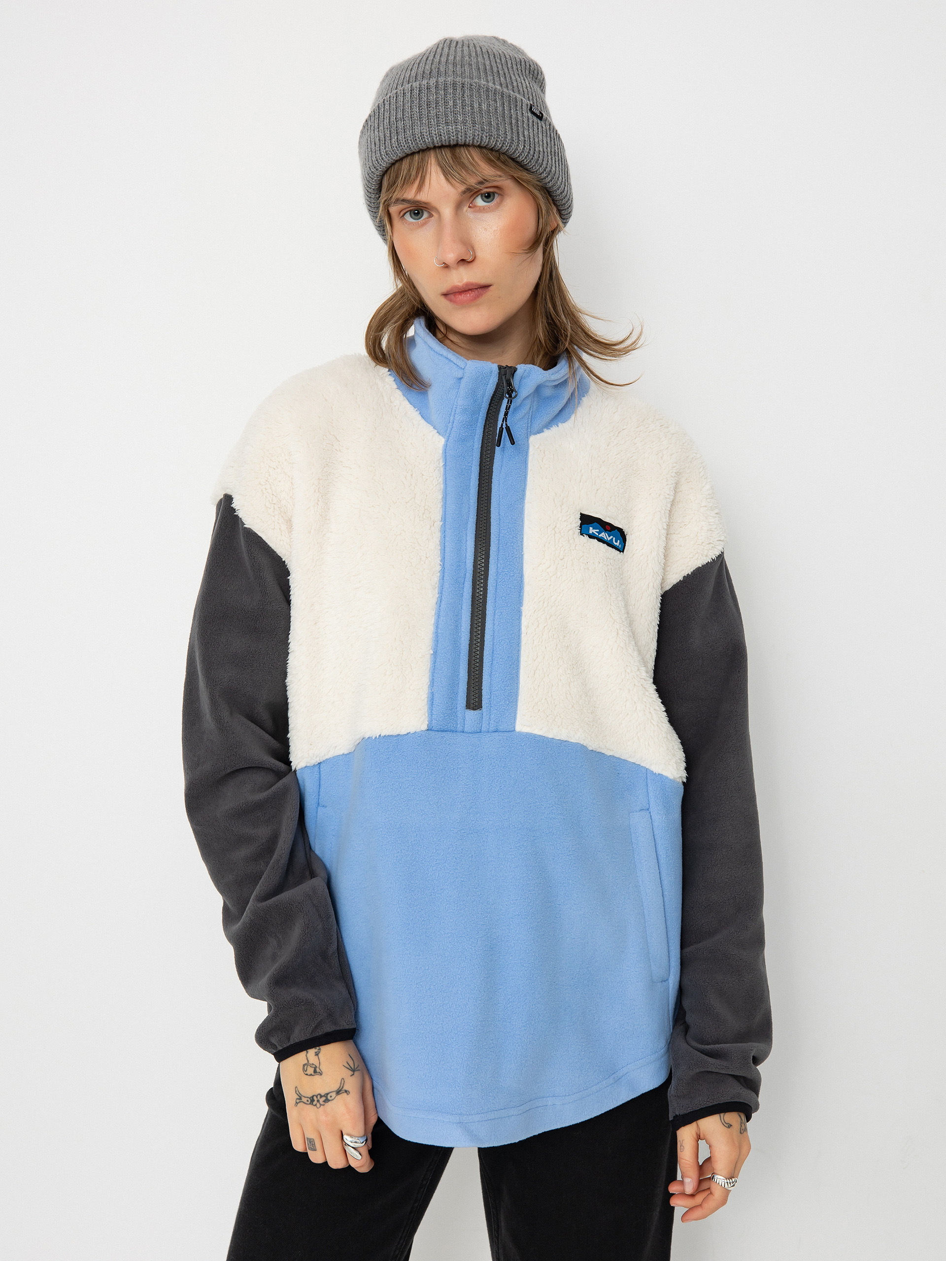 Kavu Fleece Timber Lane blue (sky mix)