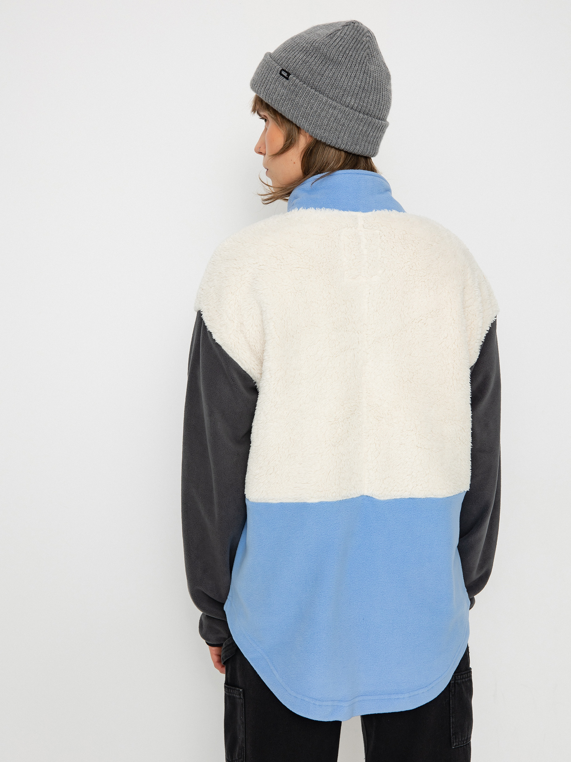 Herren Kavu Fleece Jacke Timber Lane (sky mix)