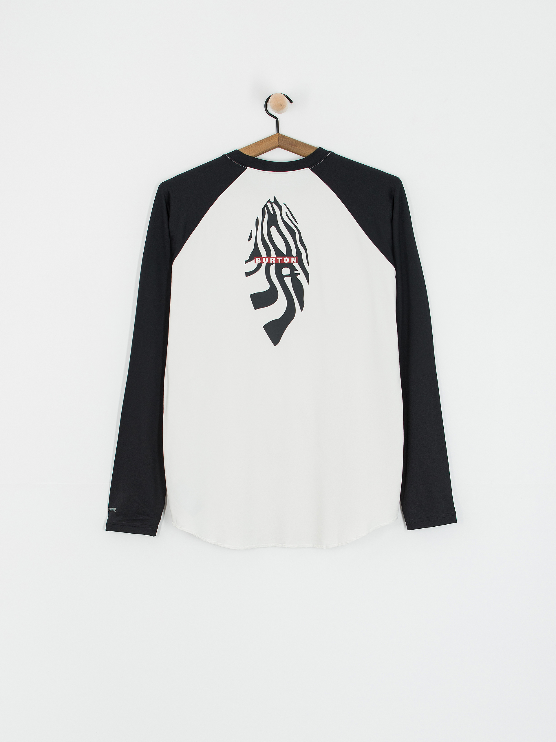 Burton Roadie Tech Midweight Crew Longsleeve (stout white/true black)