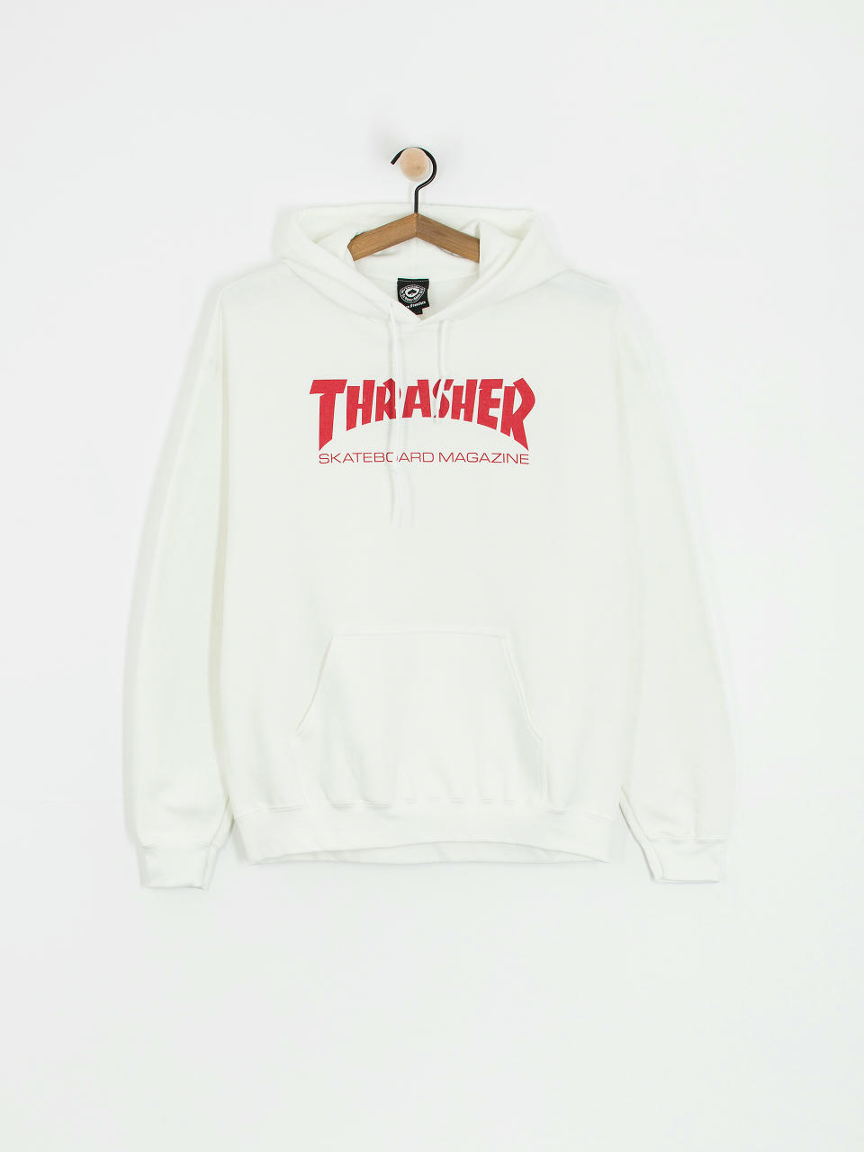 Thrasher Skate Mag HD Hoodie (white/red)