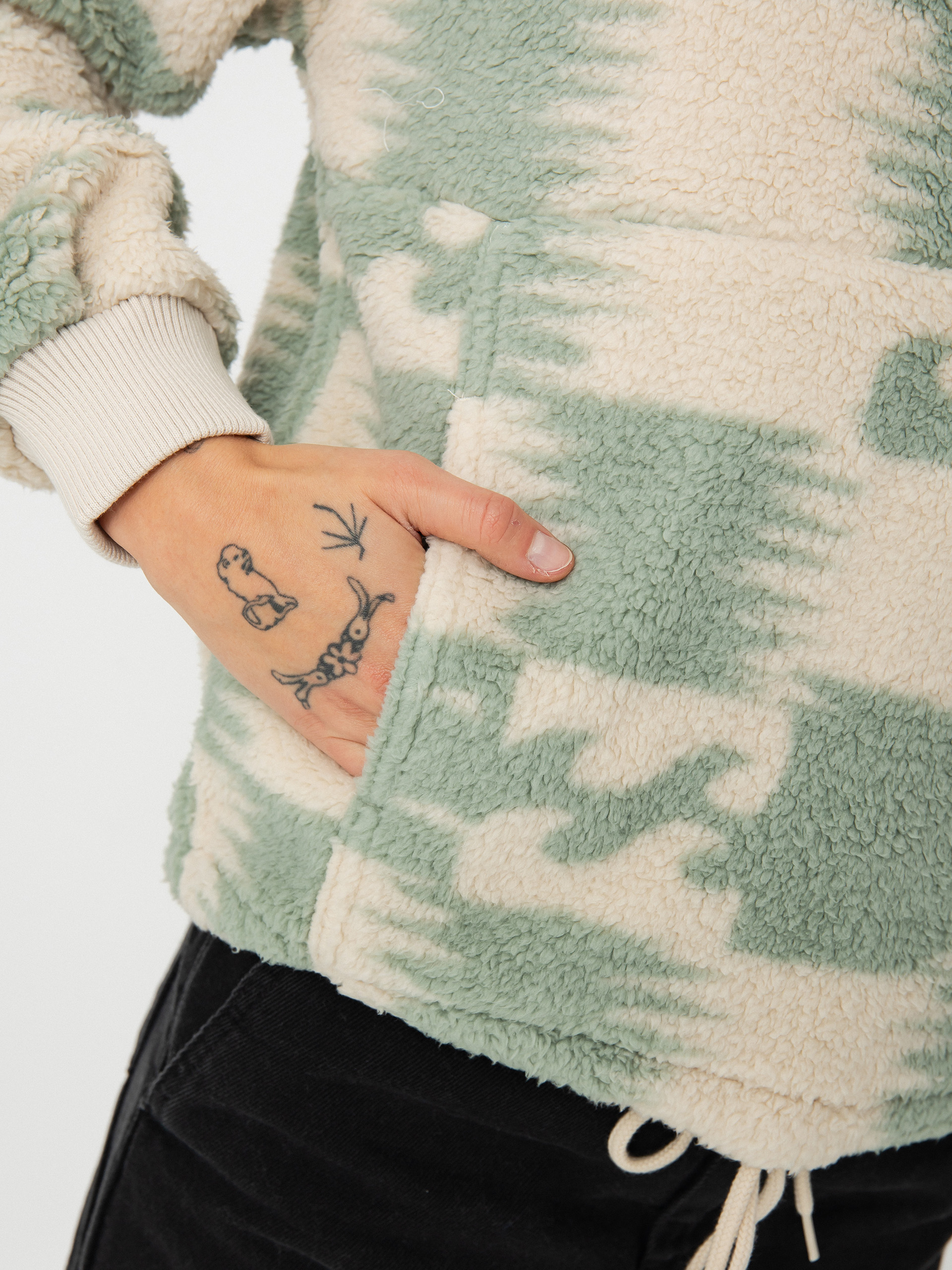 Womens Billabong Fleece  Time Off (crystal cove)