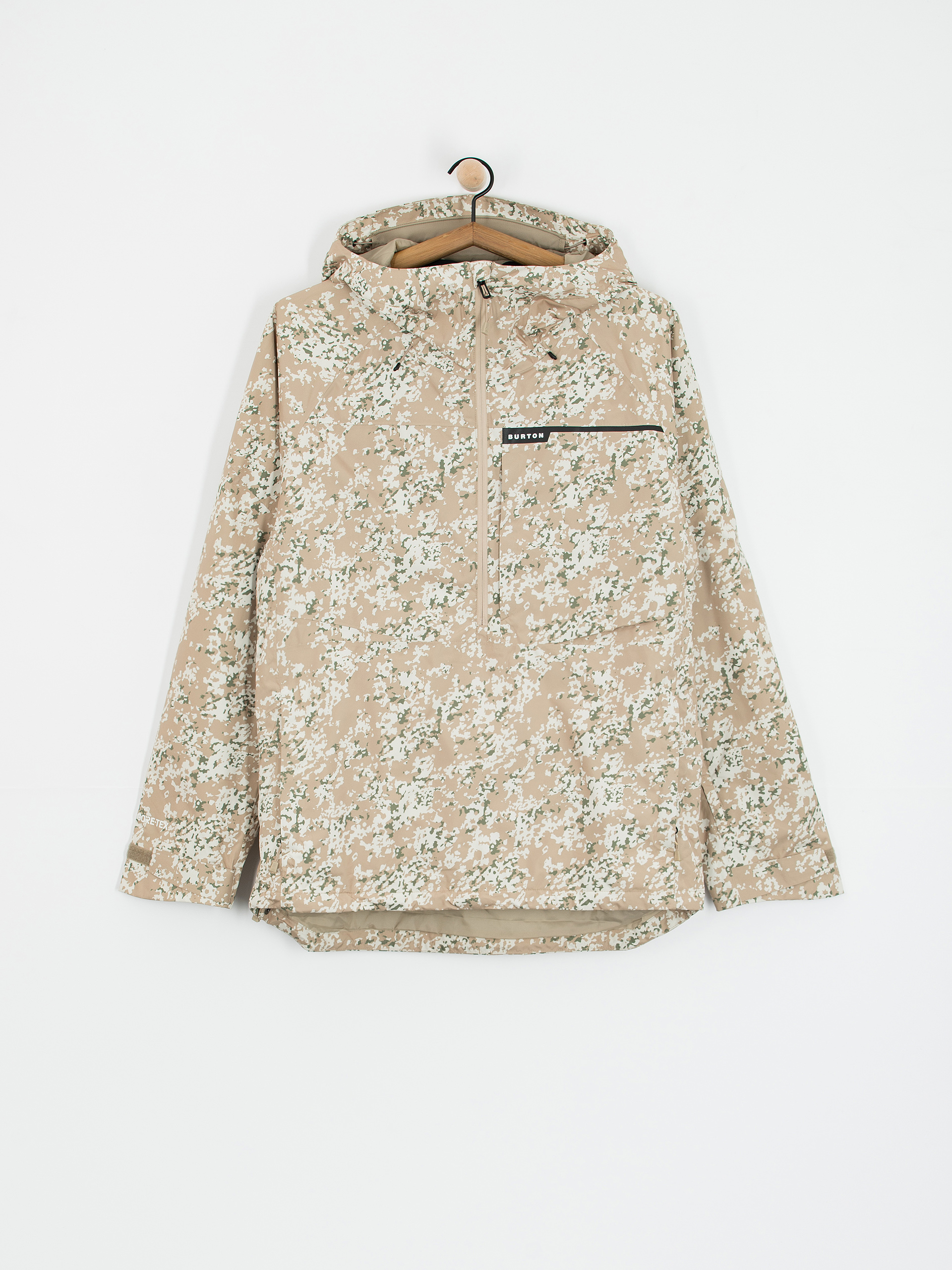 Herren Burton Snowboard Jacke Pillowline Gore Tex Anorak (snowfall camo)