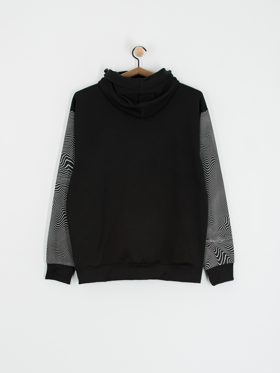 Mens Volcom Hydro Riding HD Active sweatshirt (black print)