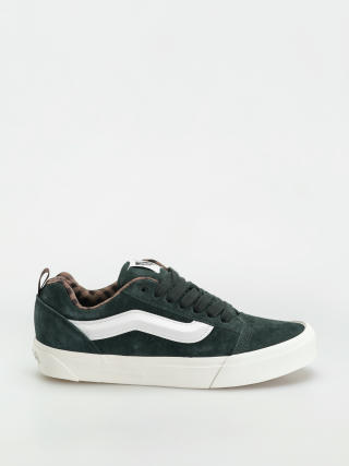 Vans Shoes Knu Skool (pig suede plaid scarab)