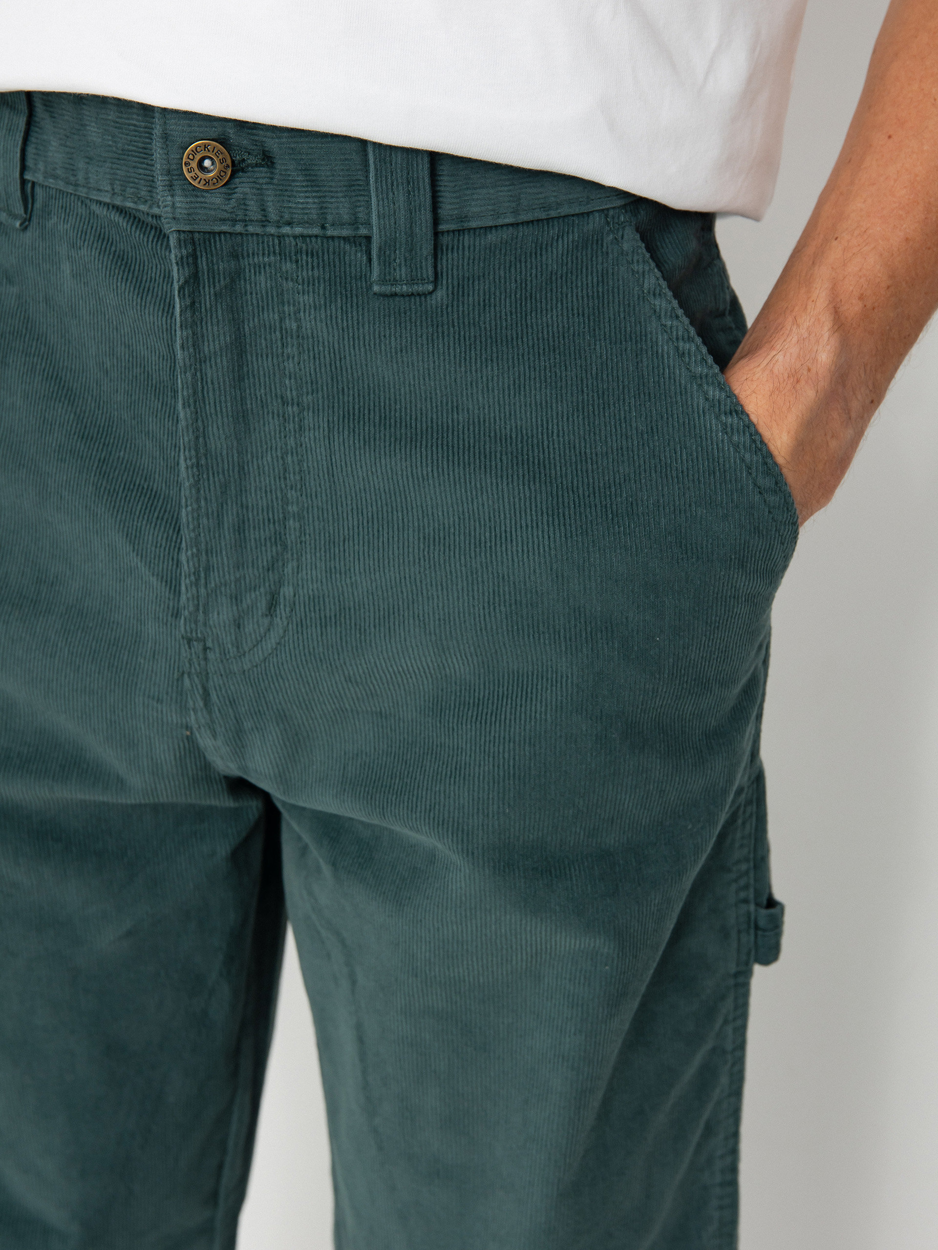 Dickies Corduroy Carpenter Pants (lincoln green)