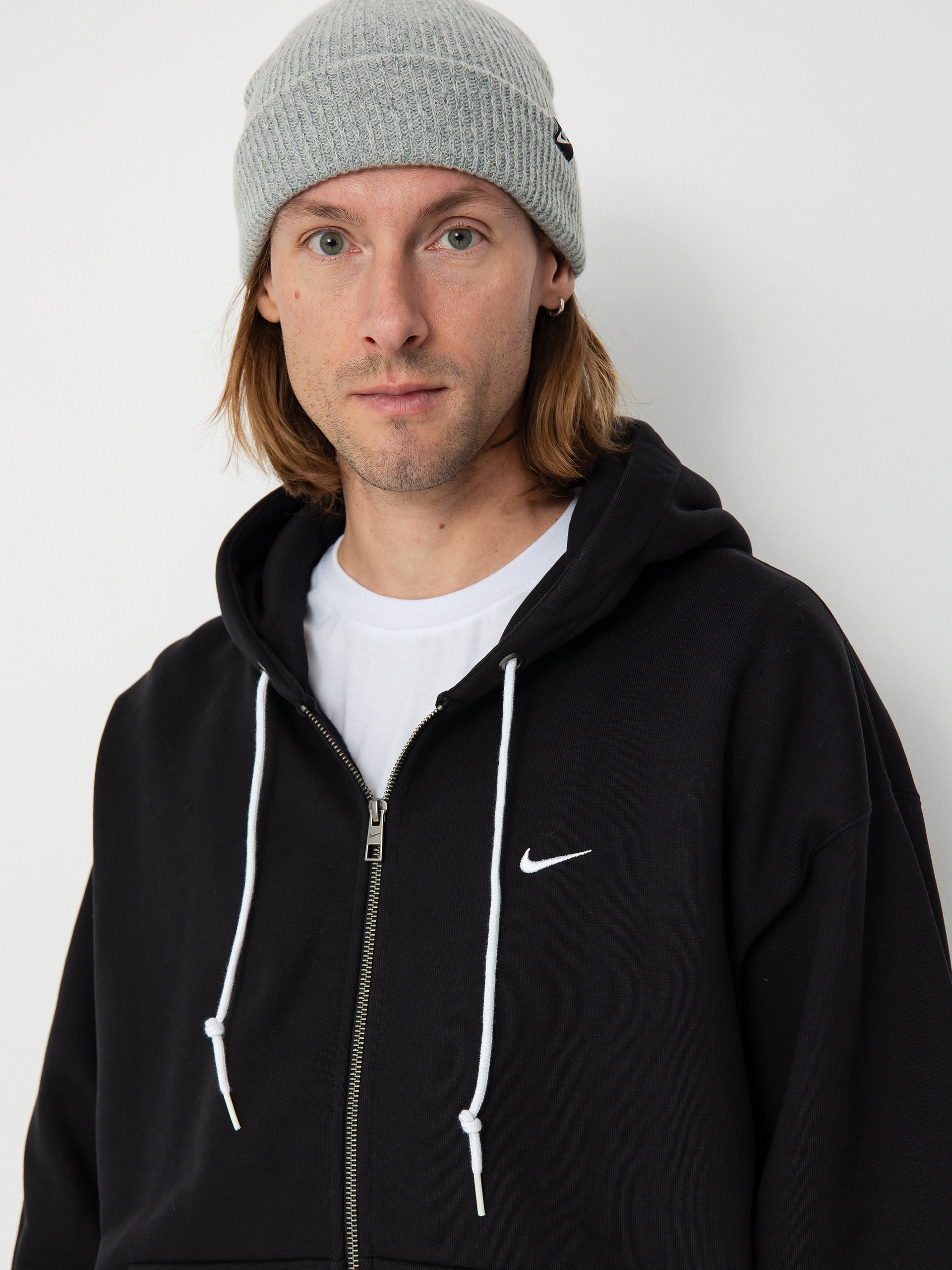 Nike SB Solo Swoosh ZHD Hoodie (black/white)