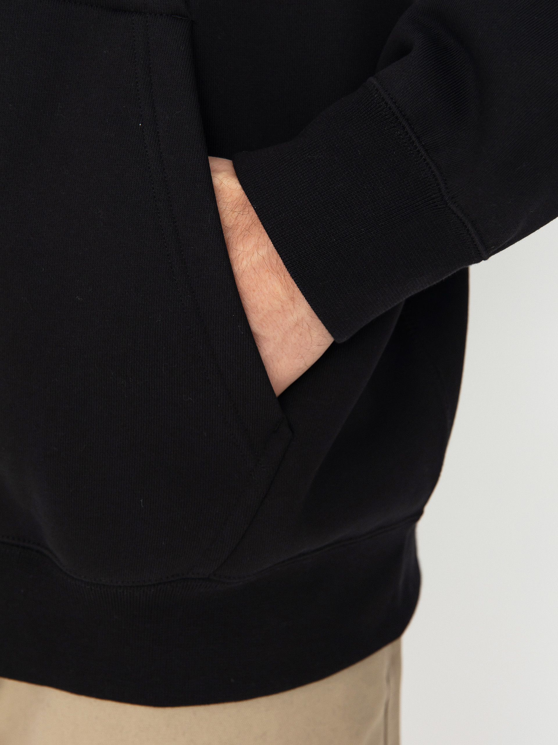 Nike SB Solo Swoosh ZHD Hoodie (black/white)