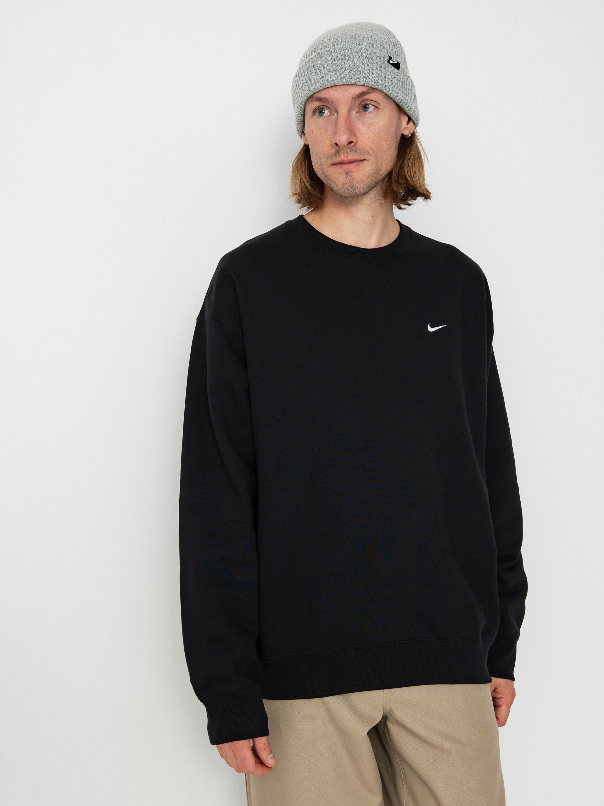 Nike SB Solo Swoosh Sweatshirt (black/white)