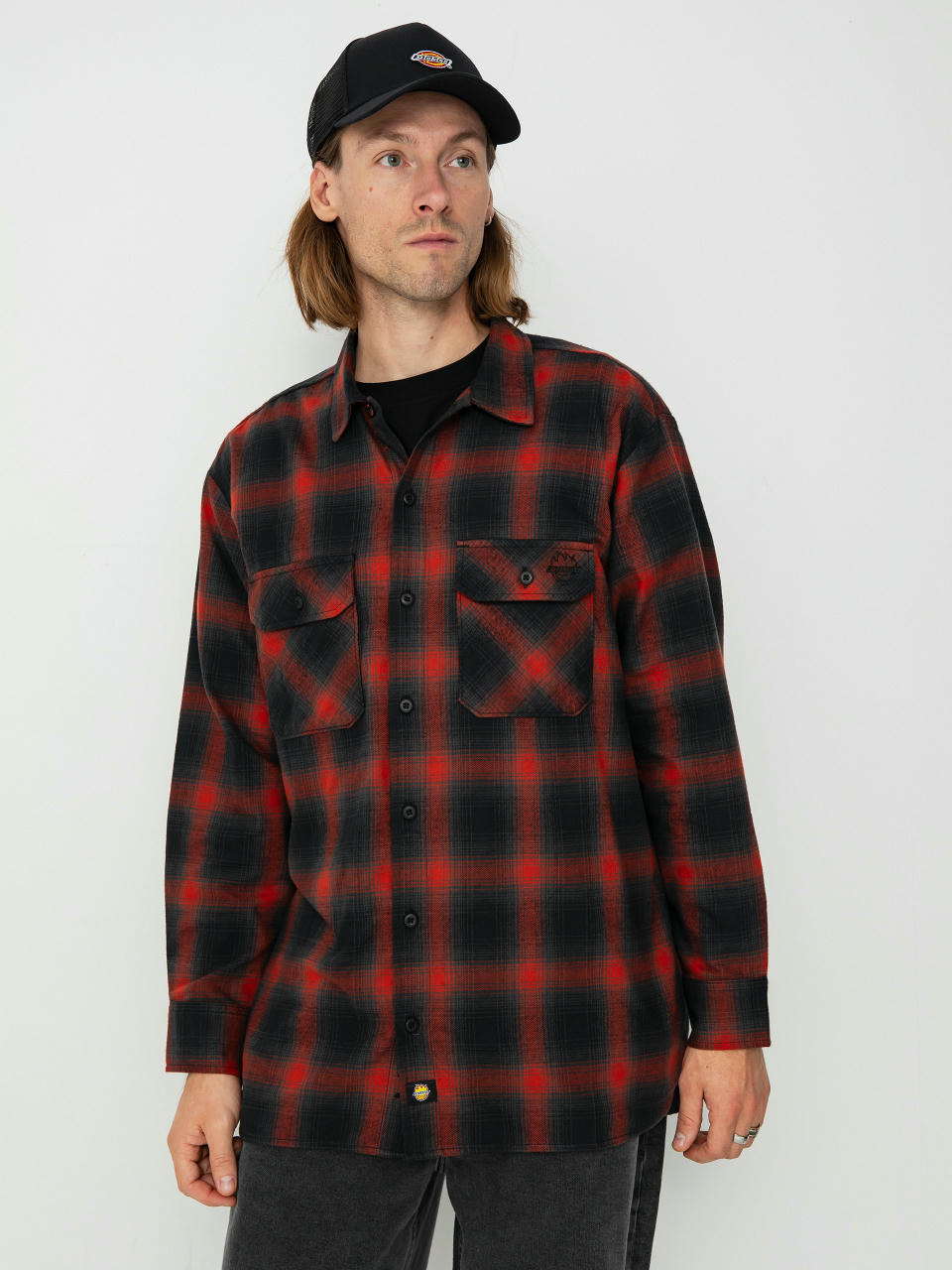 Dickies Hemd X Spitfire Flannel (red ochre)