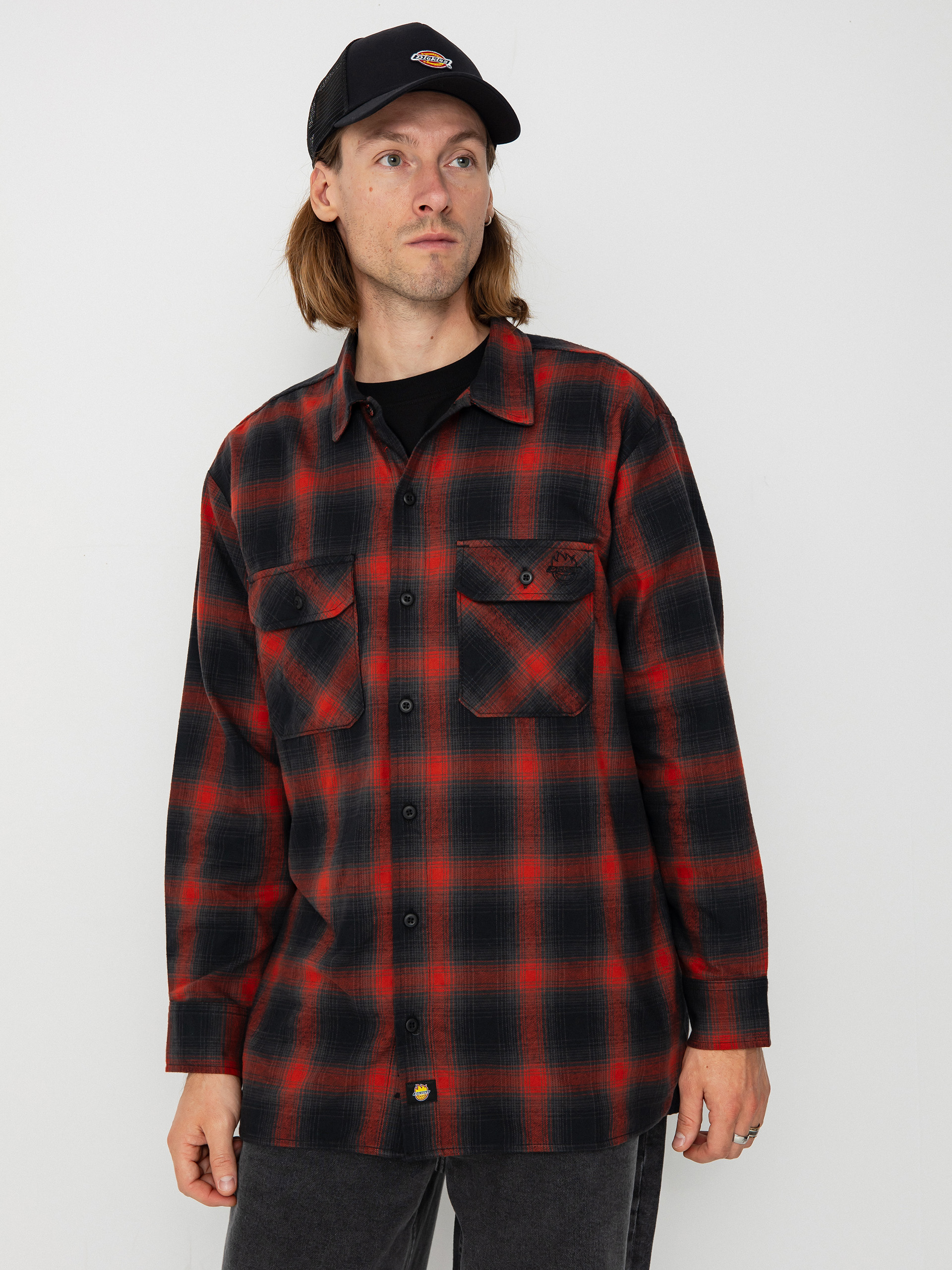 Dickies Shirt X Spitfire Flannel (red ochre)