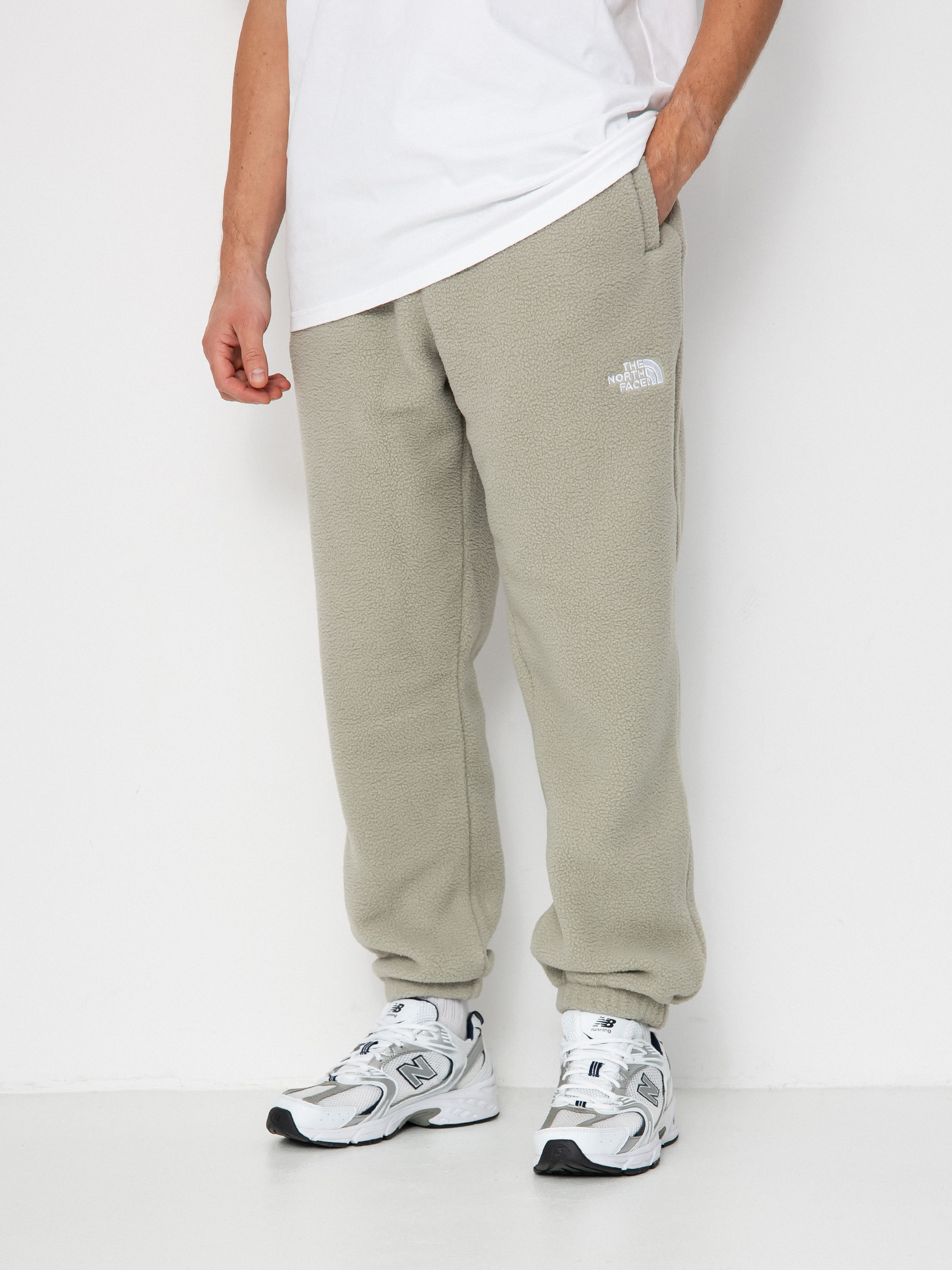 The North Face Tnf Fleeski Pants grey beige clay grey