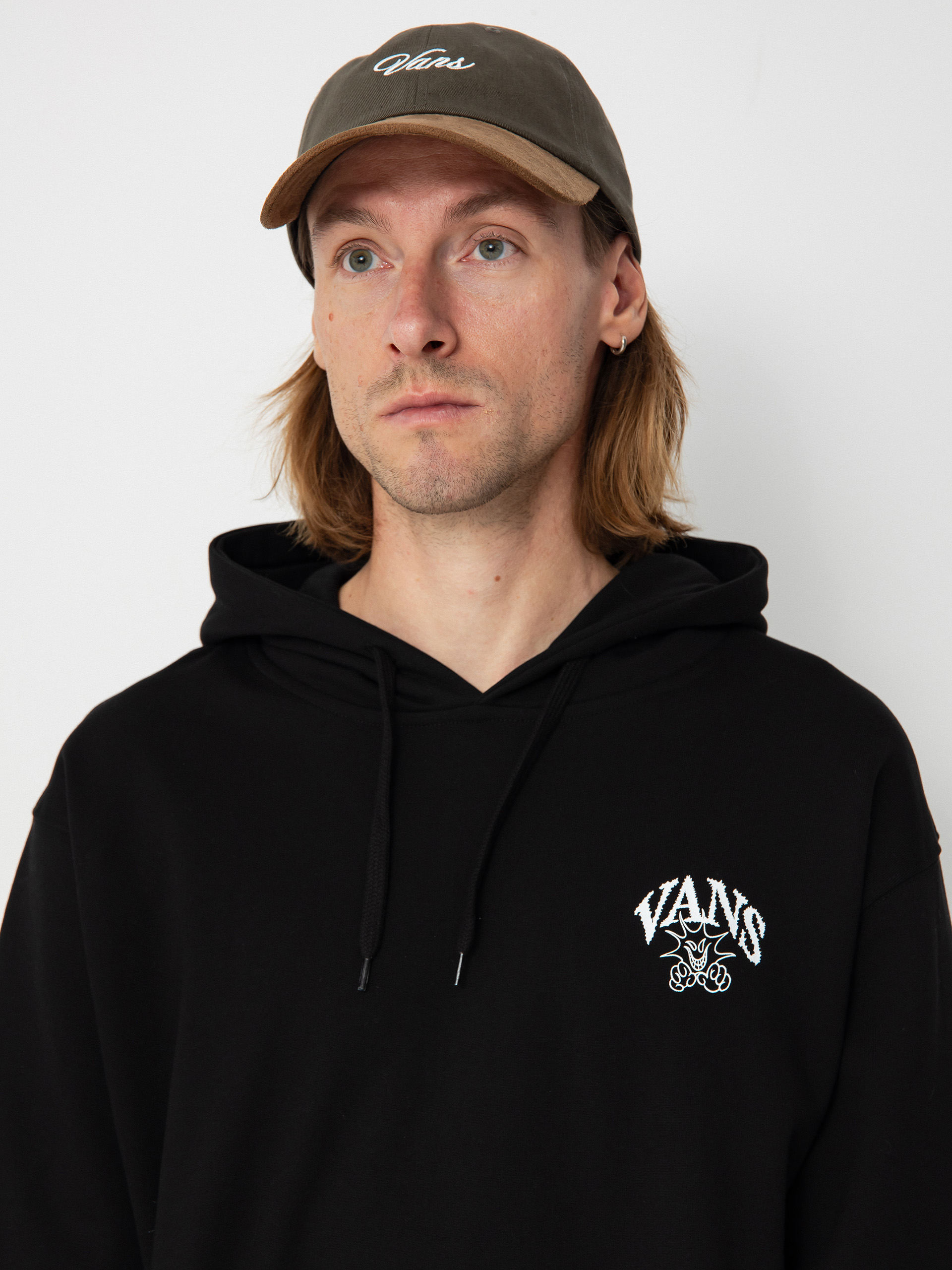 Vans Checker Logo Gfx Loose HD Hoodie (black)