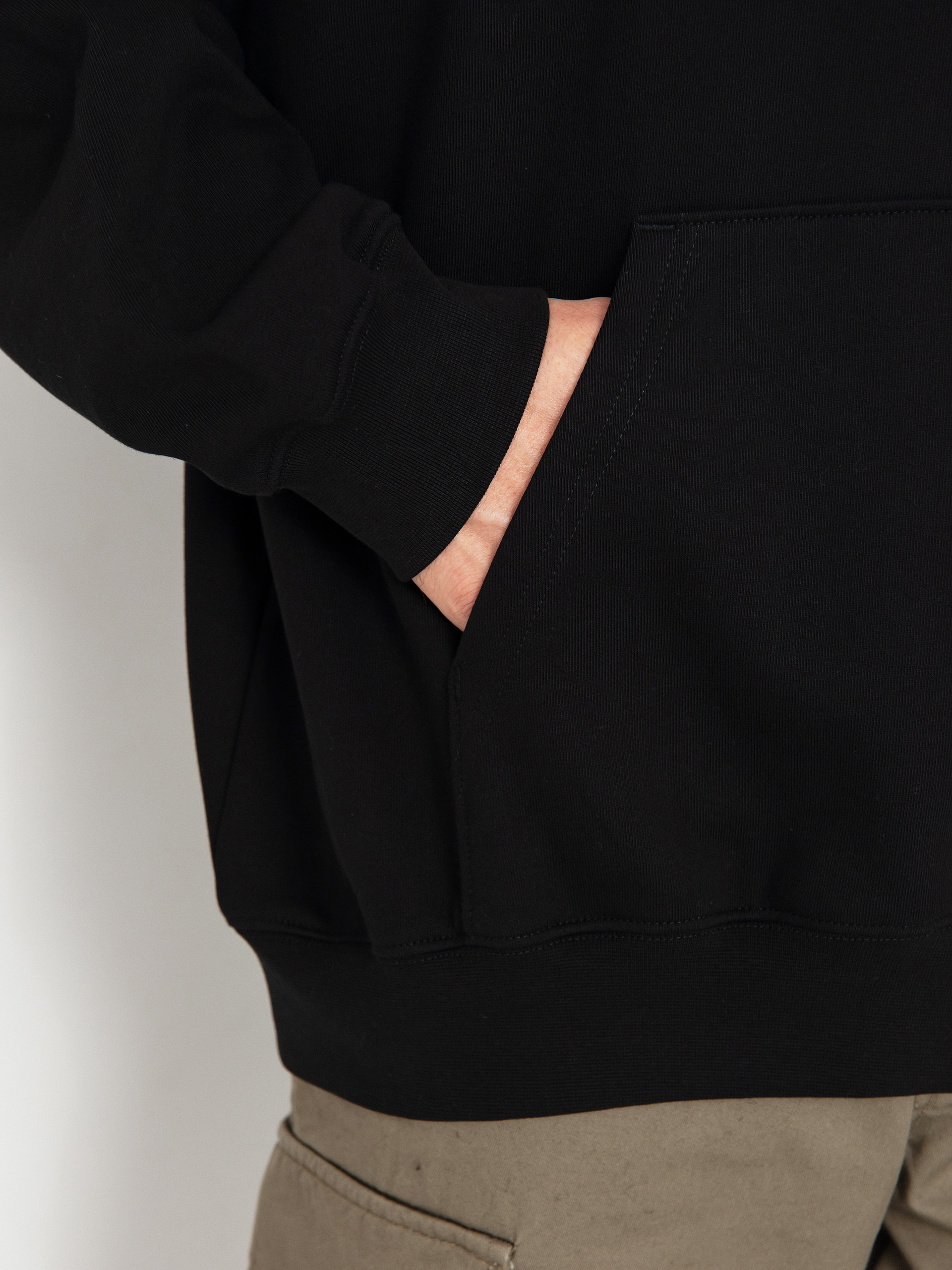 Vans Checker Logo Gfx Loose HD Hoodie (black)