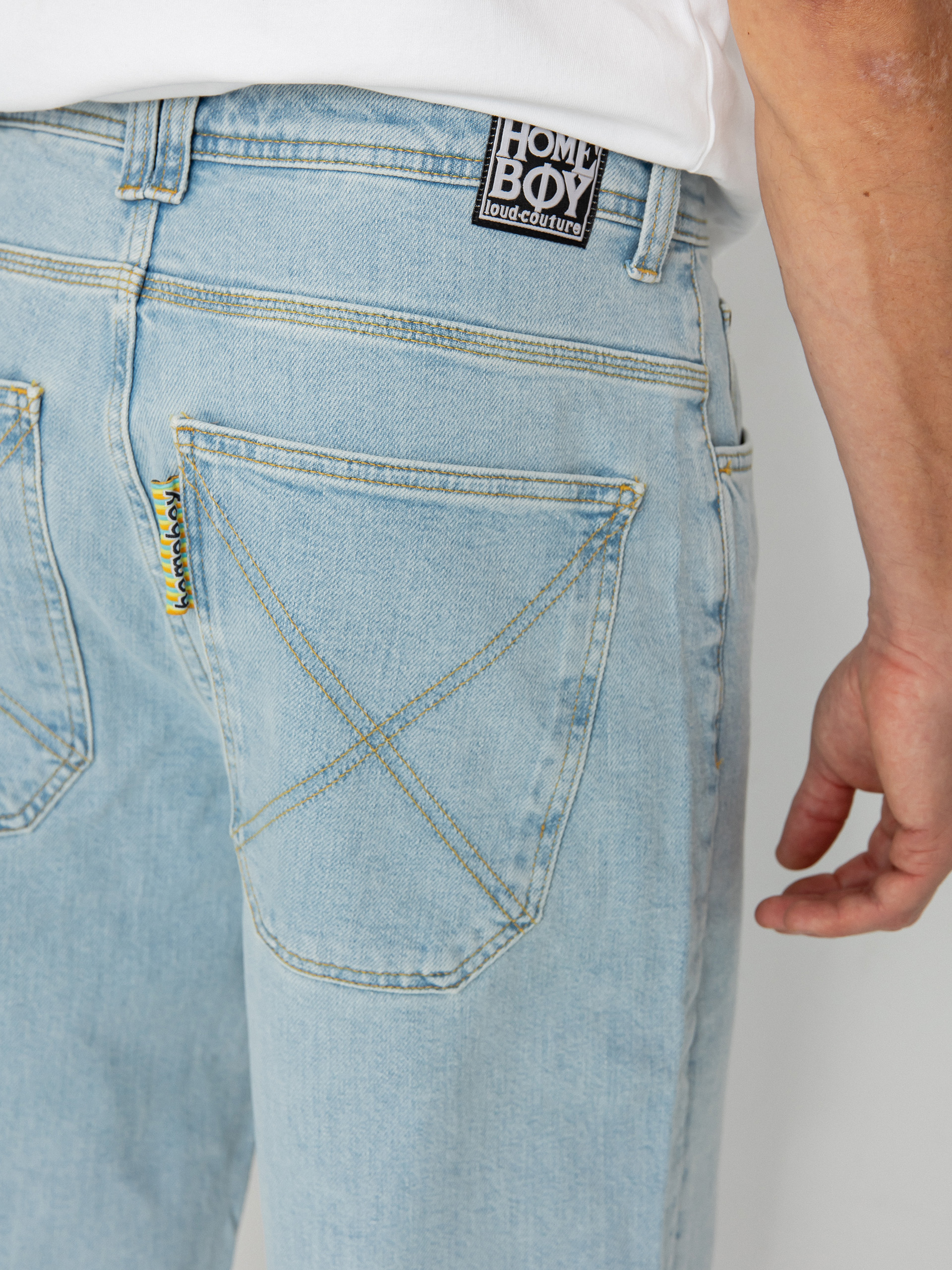 Homeboy X Tra Baggy Denim Pants (moon)
