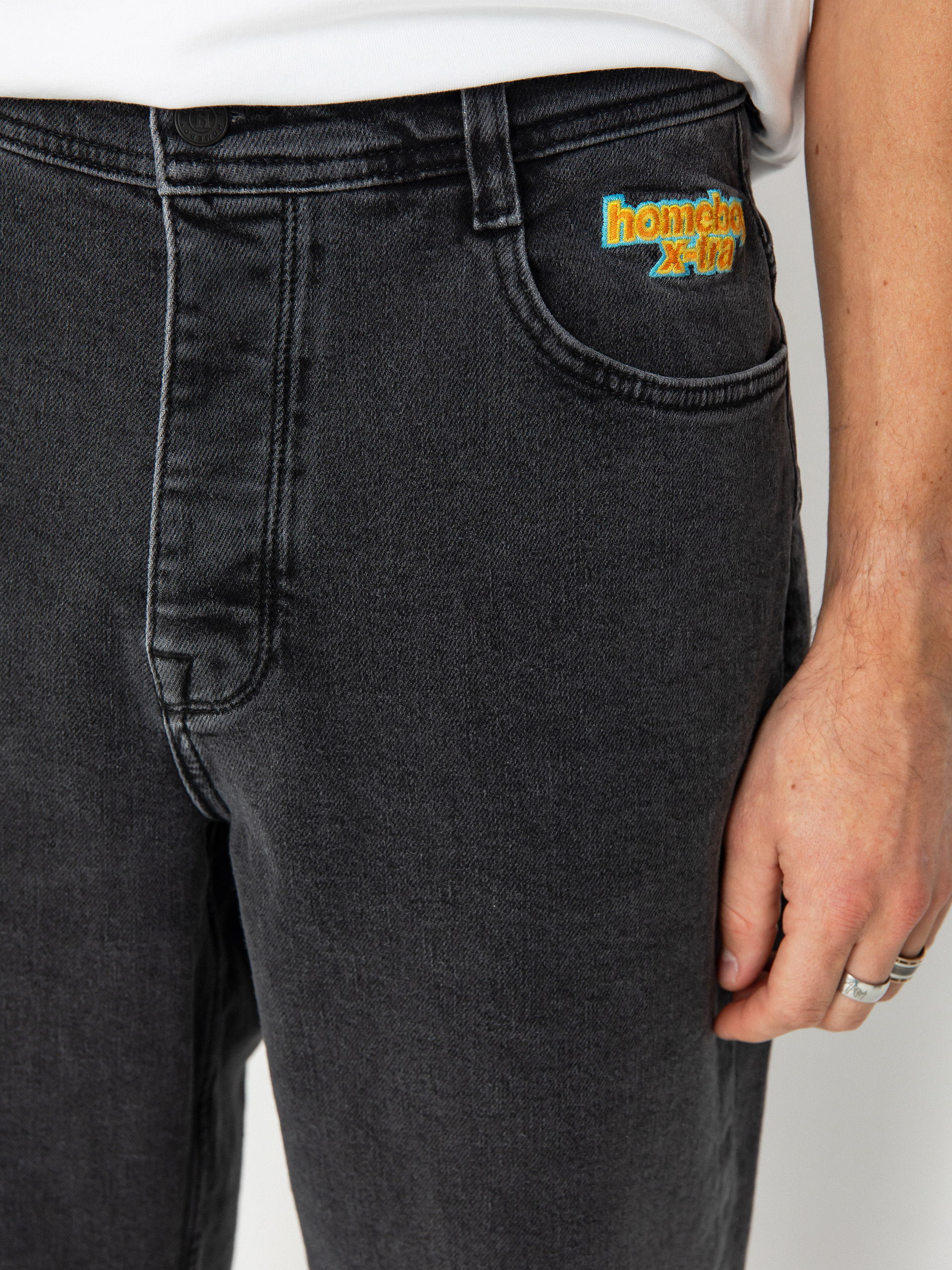 Homeboy Hose X Tra Baggy Denim (washed grey)