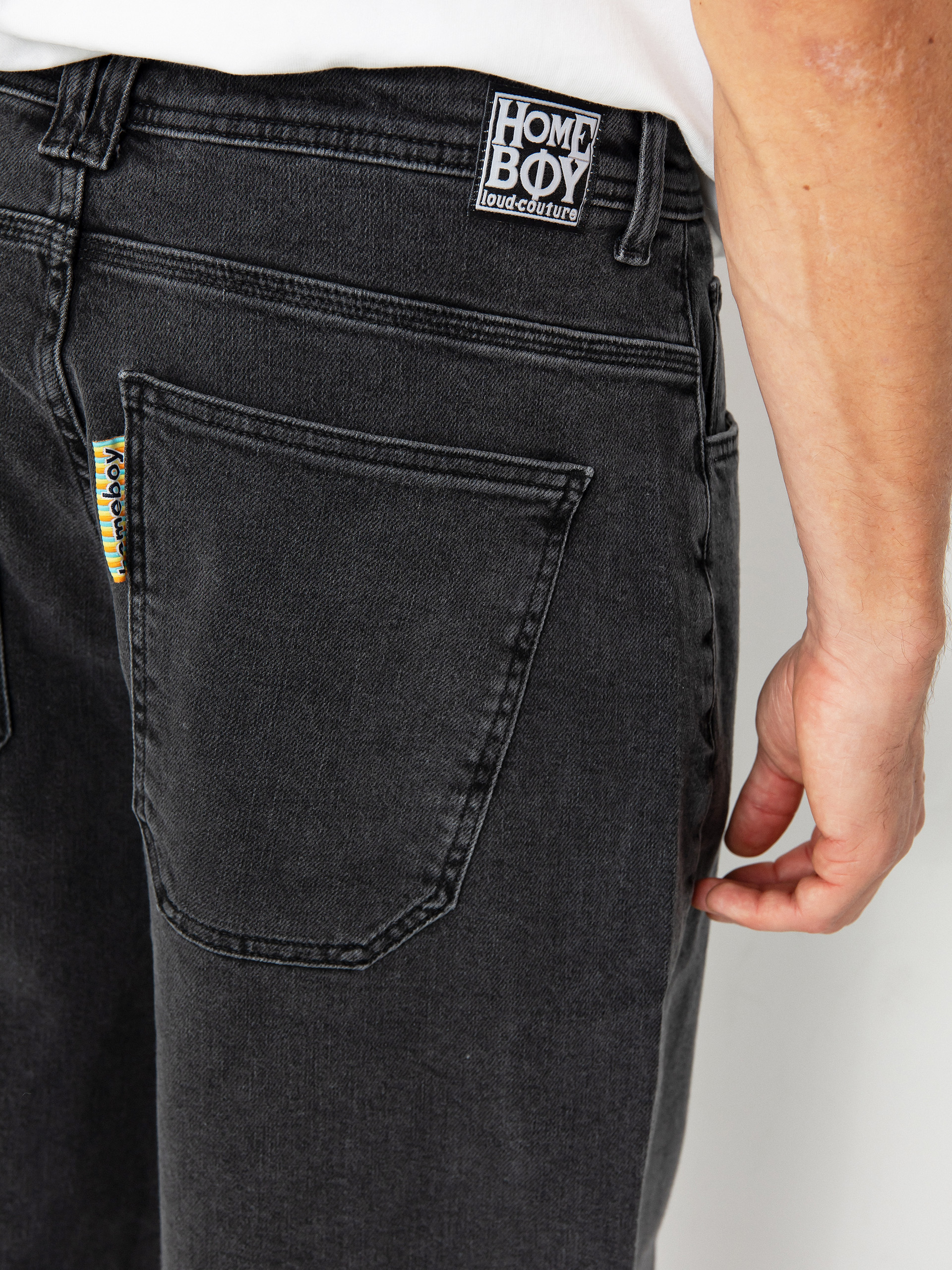 Homeboy Hose X Tra Monster Pencil Denim (washed grey)