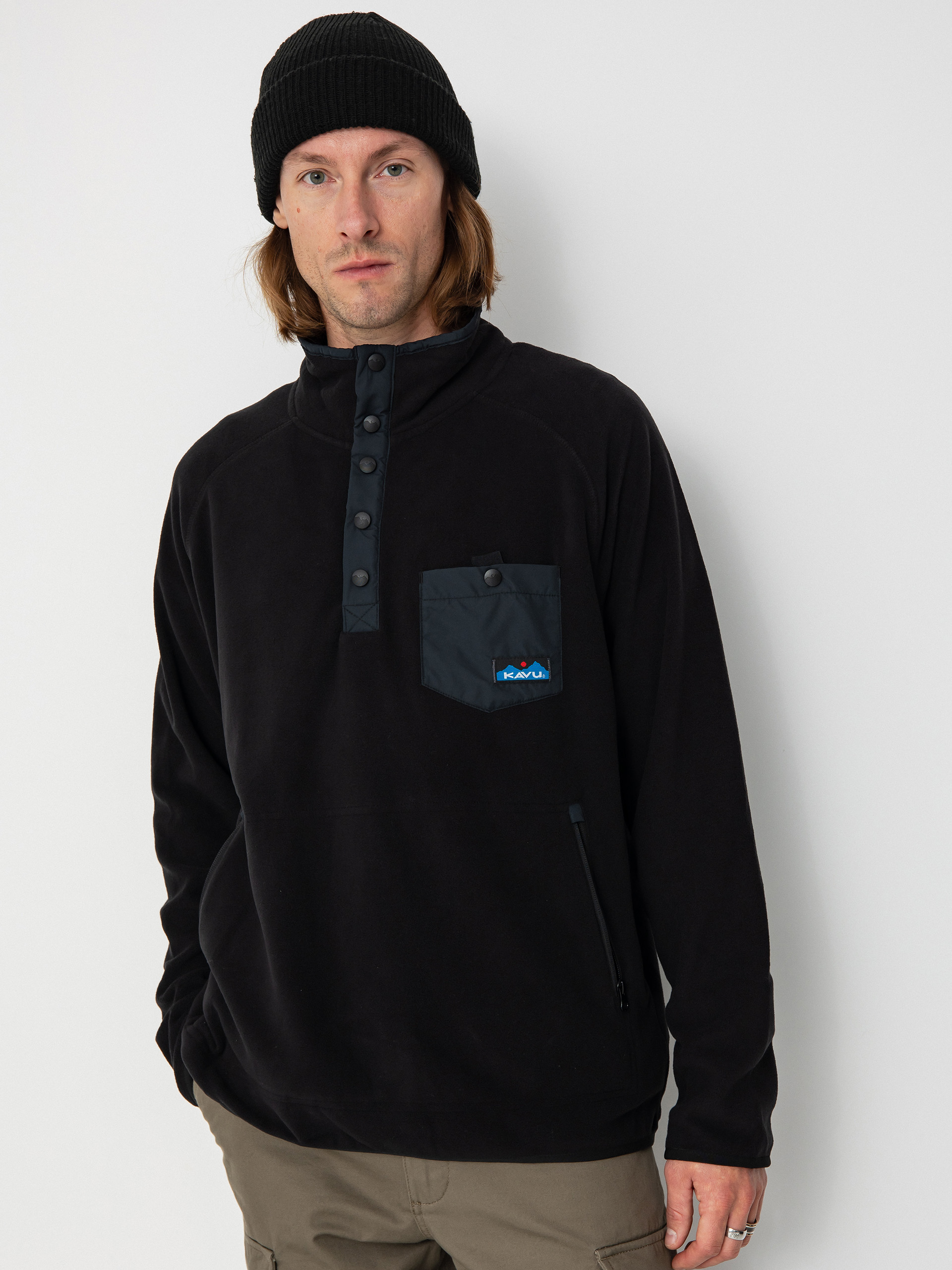 Kavu Fleece Jacke Teannaway (black)