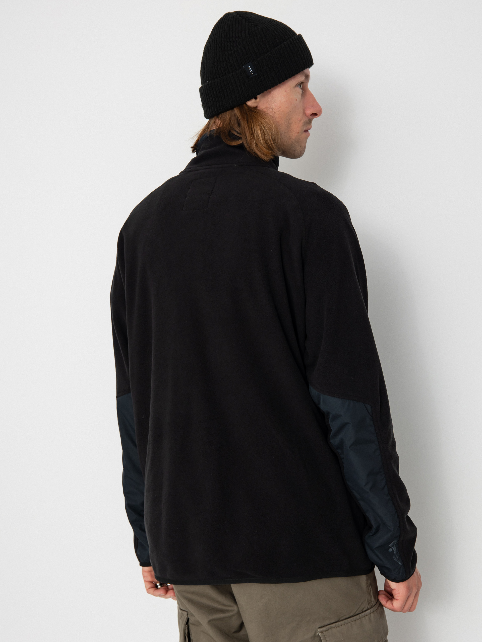 Herren Kavu Fleece Jacke Teannaway (black)