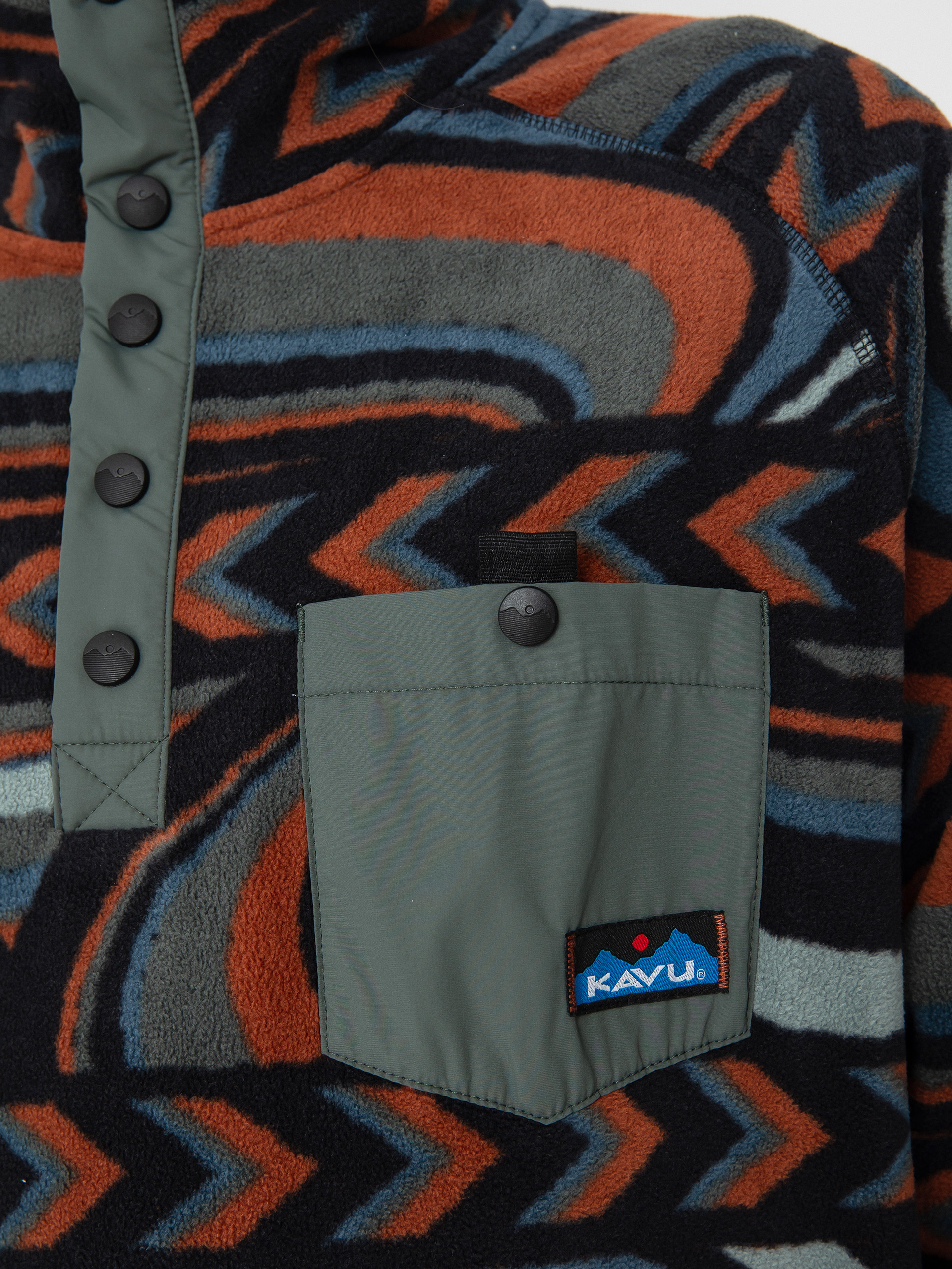 Mens Kavu Teannaway Fleece  (riven stitch)