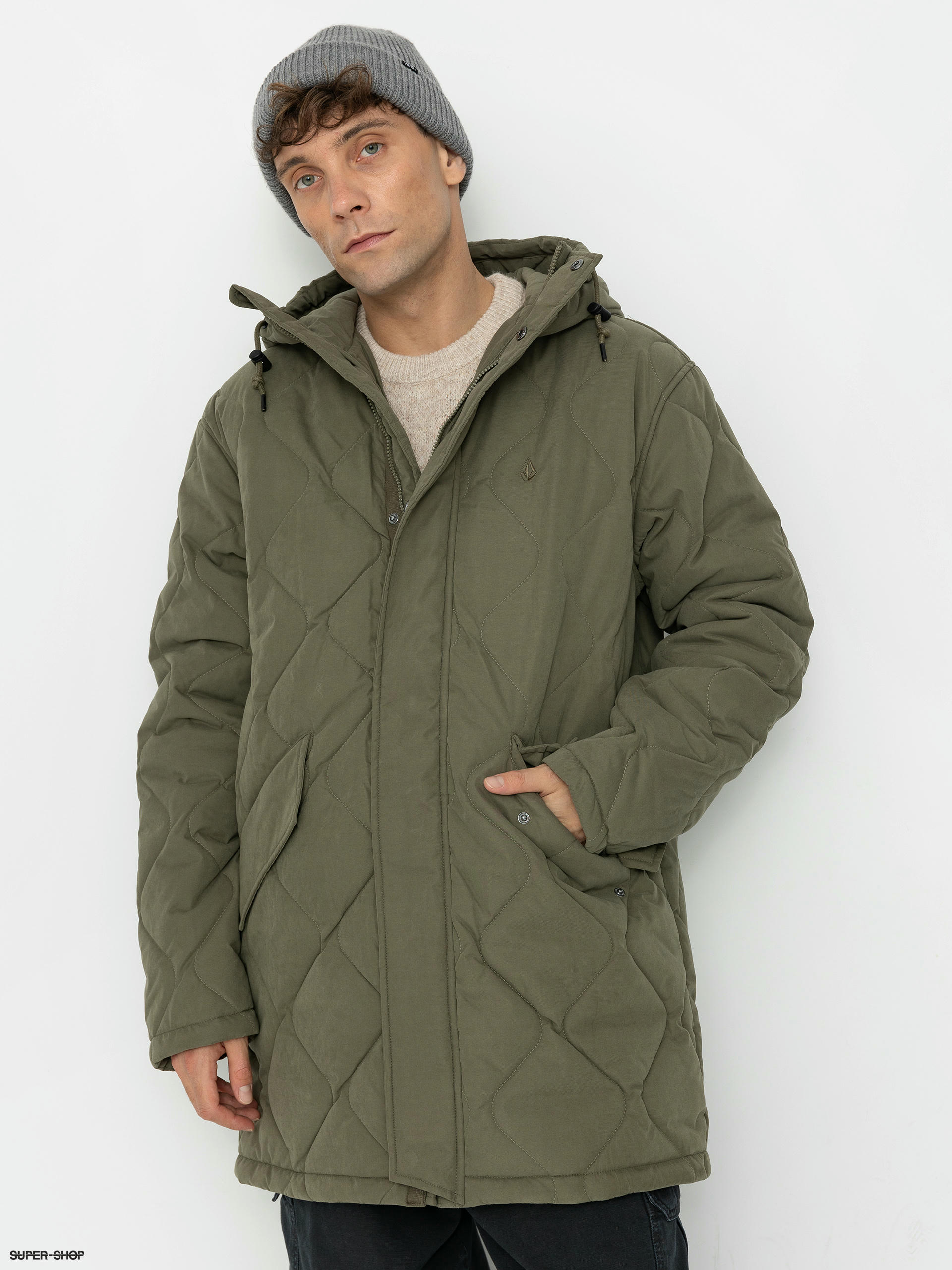 Stussy Sherpa Jacket - green (olive)