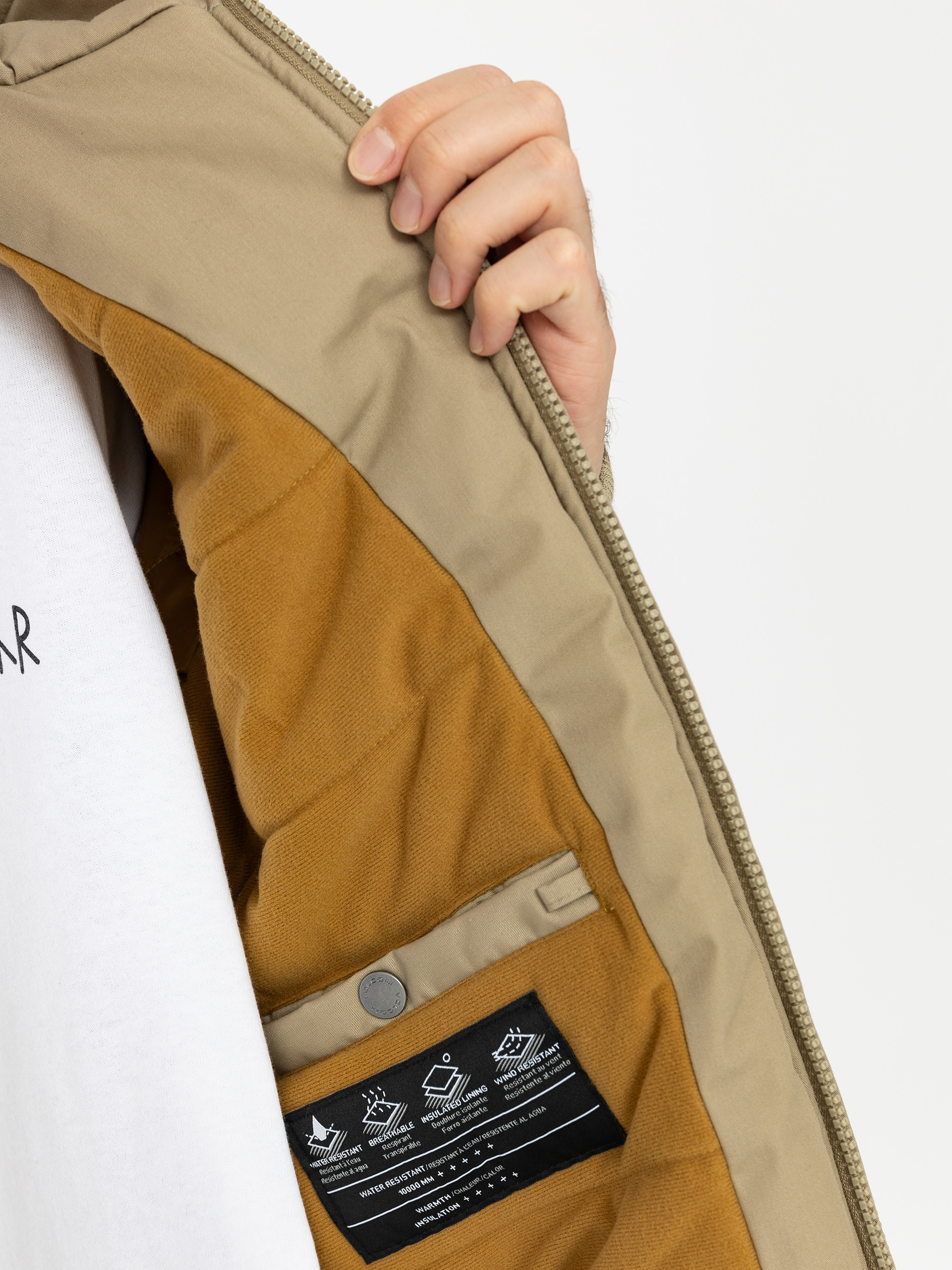 Volcom Jacket Hernan 10K (khaki)