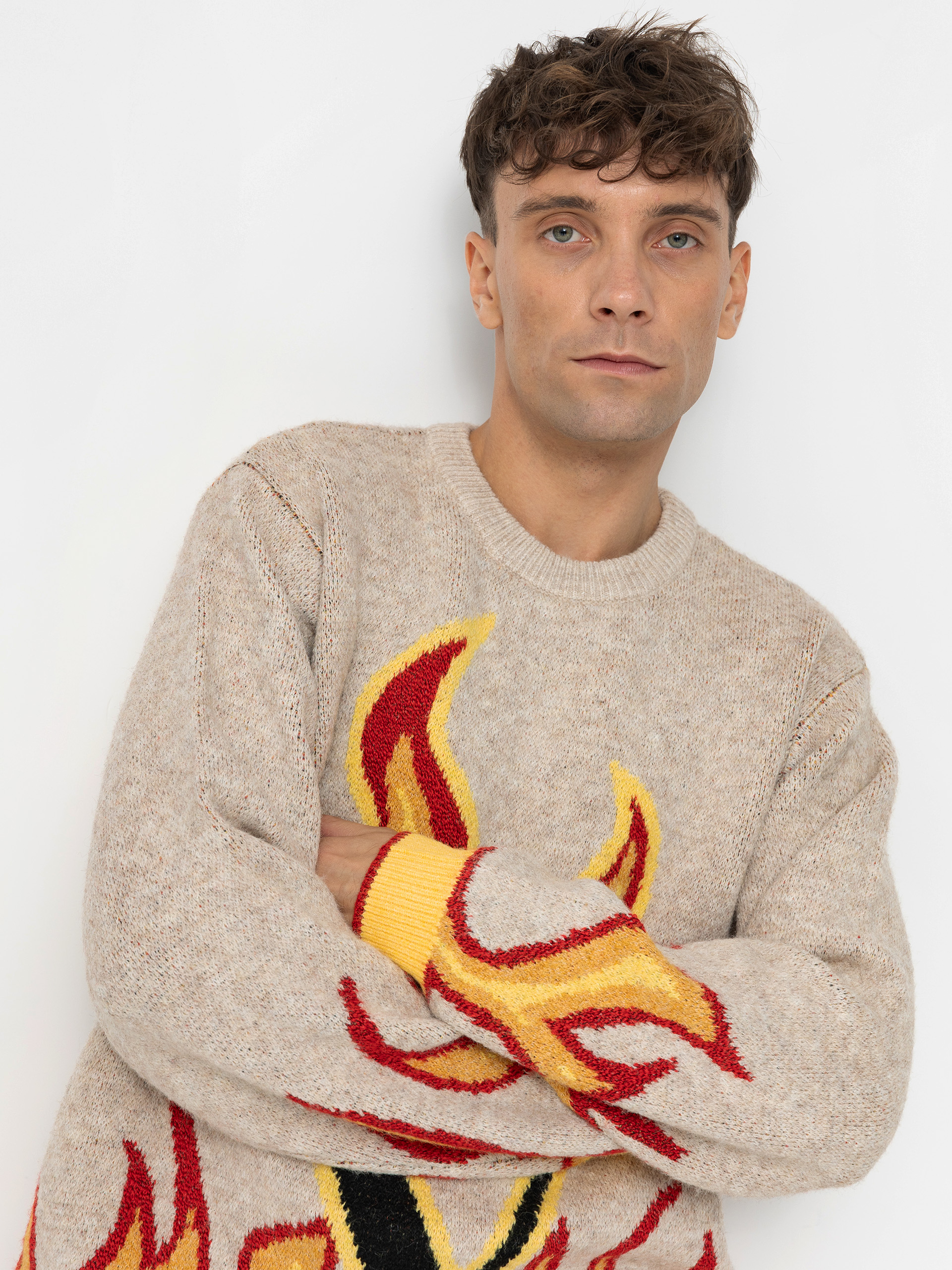 Volcom Fergadelic Pulli (dirty white)