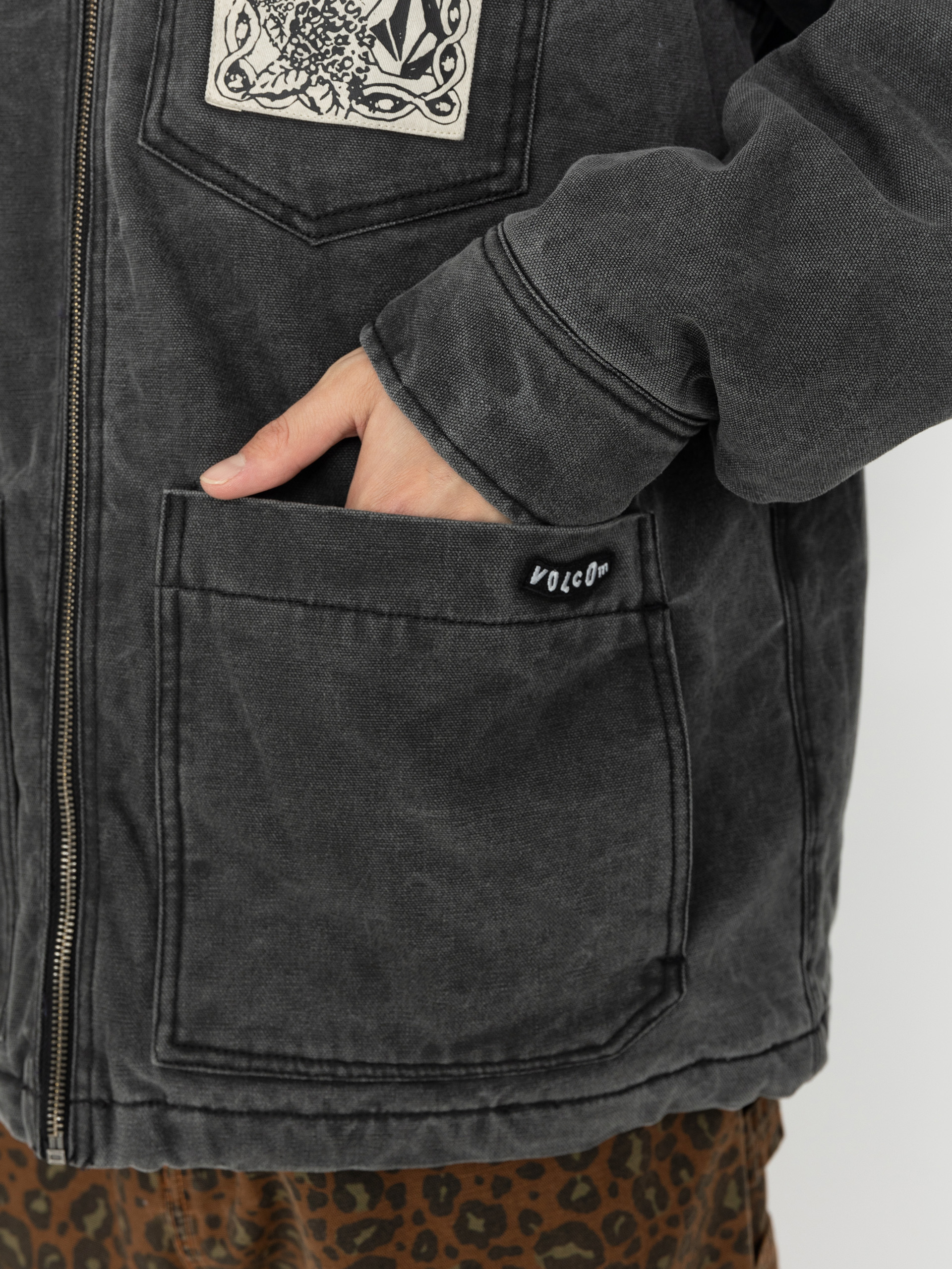 Volcom Jacke Fa Keutchi (black)