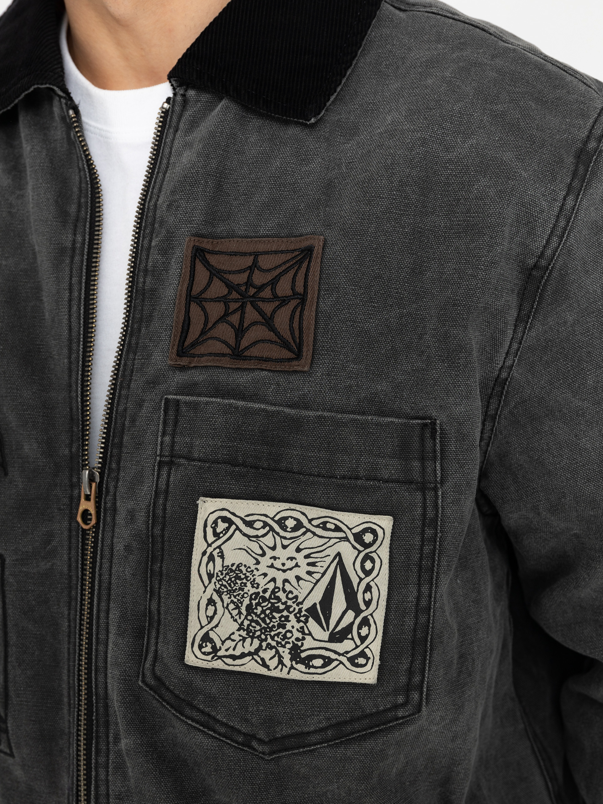 Volcom Jacket Fa Keutchi - black (black)